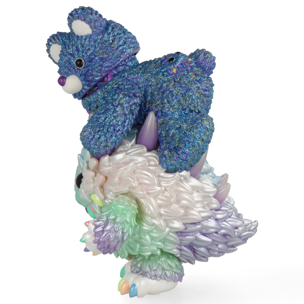 Muckey Let's Play x Instinctoy Collectible Art Toy - Limited Edition Vinyl Figure for Display & Home Decor | Perfect for Anime Fans, Art Collectors, and Gift Giving