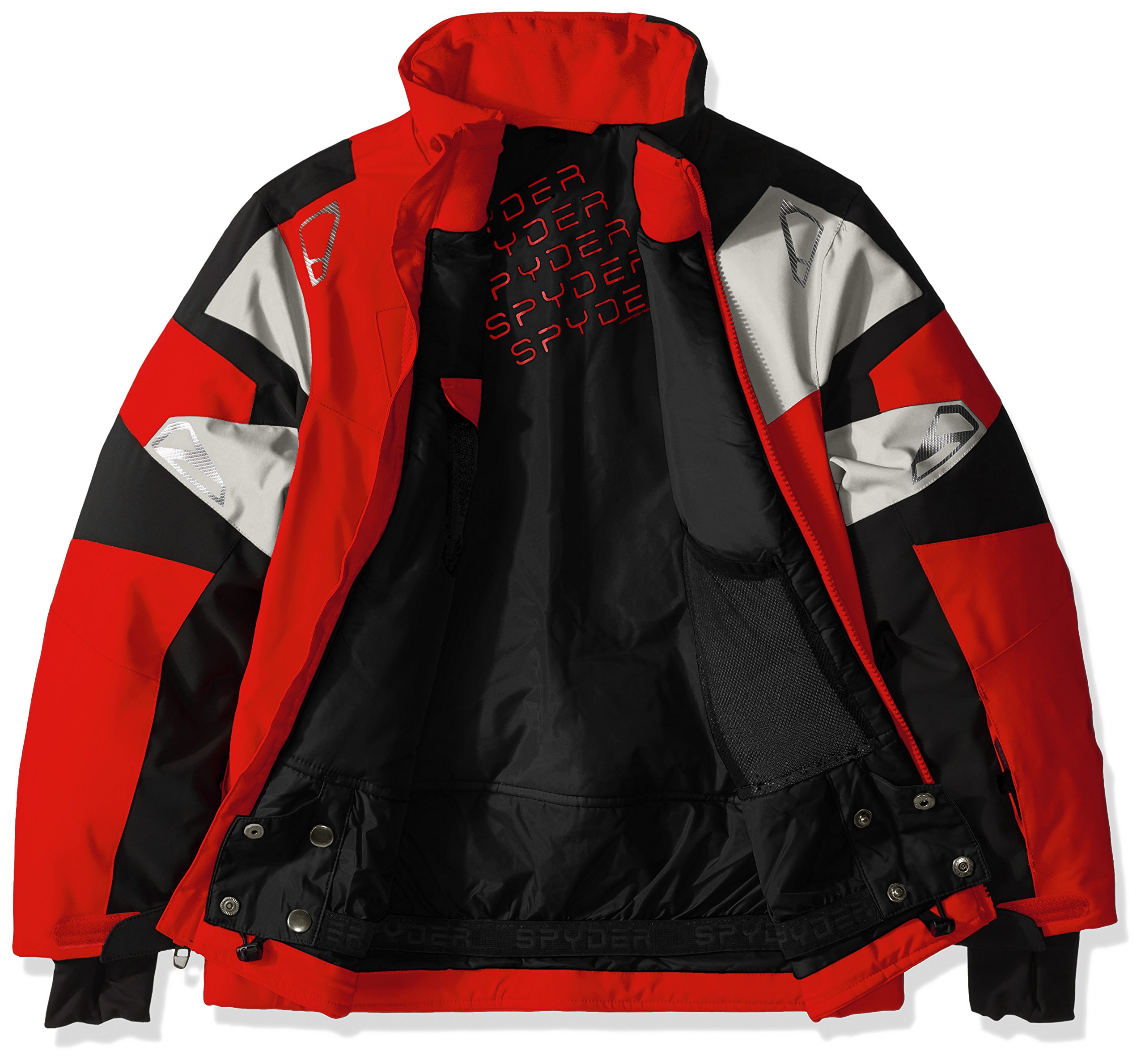 Spyder Boys Leader Jacket - Waterproof Windbreaker for Outdoor Sports & Winter Activities - Perfect for Skiing, Hiking, and Snowboarding