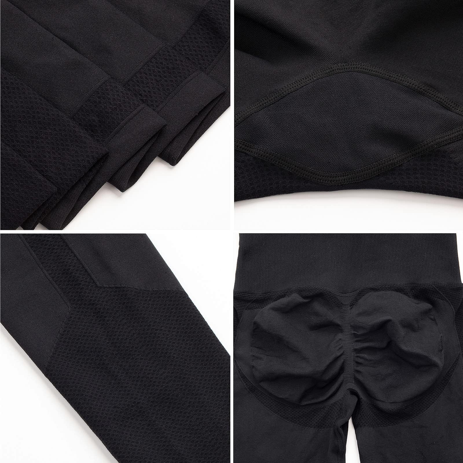 OUDOTA High Waist Tummy Control Workout Leggings for Women - Seamless Scrunch Butt Lifting Yoga Pants for Gym, Fitness & Running | Perfect for Activewear & Lounge Wear