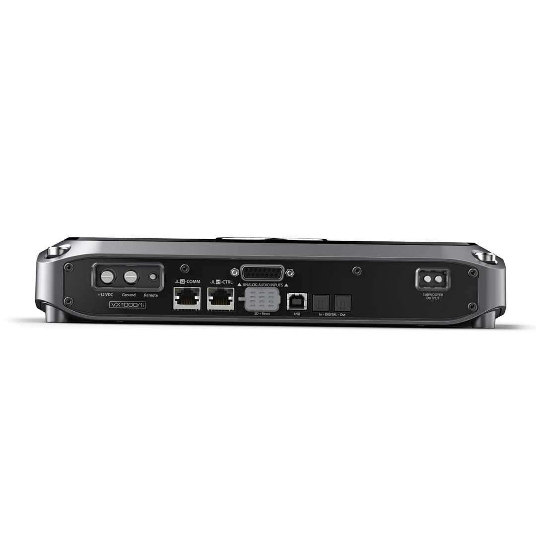 JL Audio JL VX1000/1i VXi Series 1000W Class D Mono Amplifier with Integrated DSP - Powerful Car Audio System for Bass Boost & Premium Sound Quality