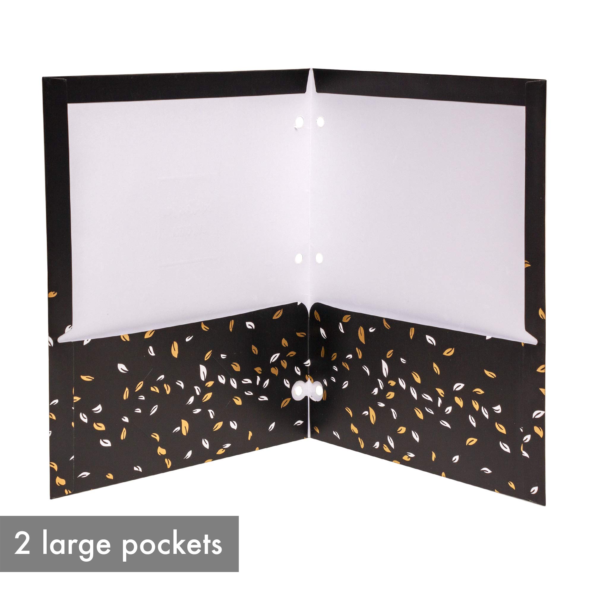Pukka Pad 6-Pack Pocket Folders with 3 Hole Punches - 11.75 x 9.5 Inch A4 & Letter Size Portfolio Organizers for School, Office & Home - Perfect for Documents, Reports & Homework Organization