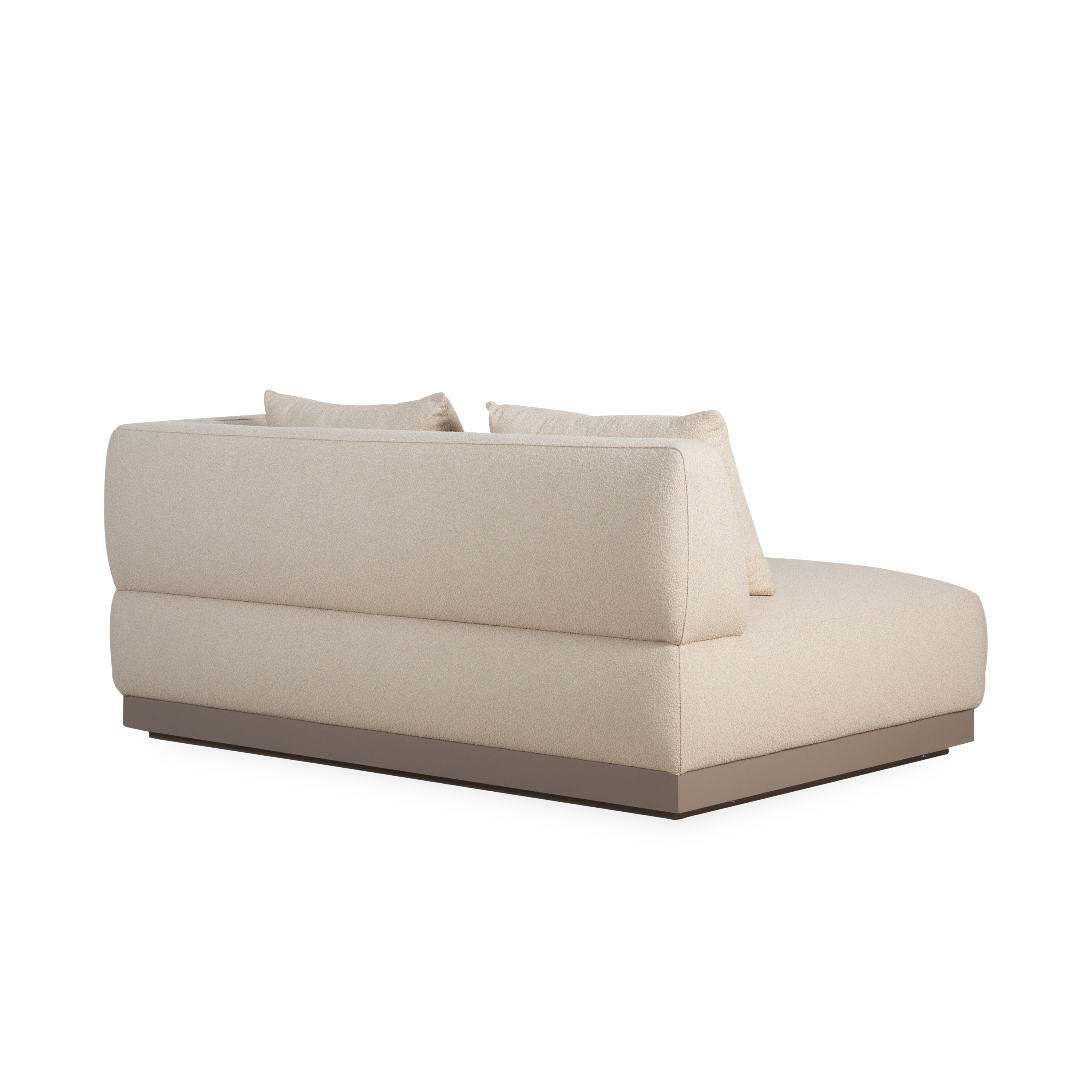 Luxury Amalfi Sectional Sofa - Modern Upholstered Fabric Couch with Reversible Chaise for Living Room, Family Room & Lounge Areas