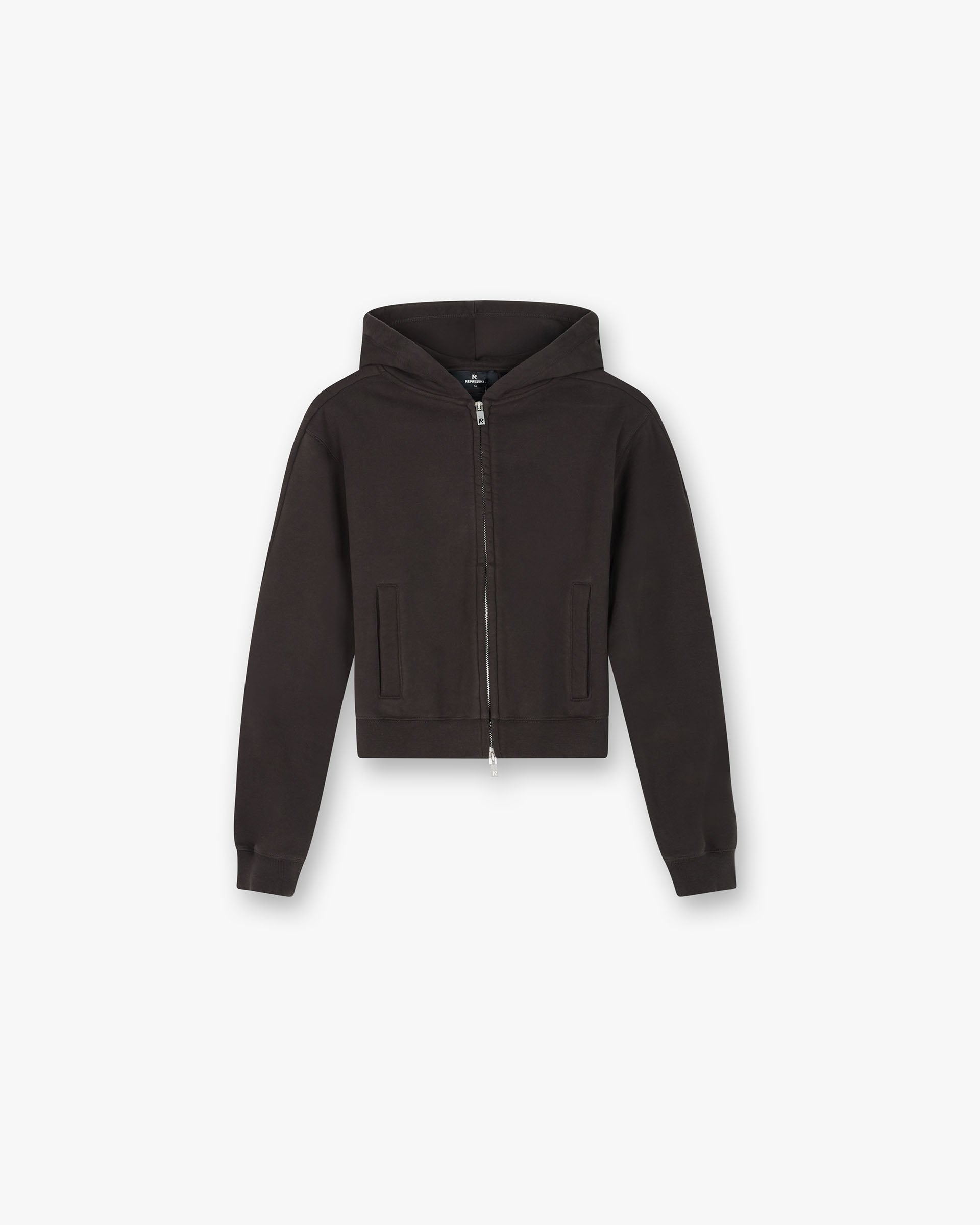 Owners Club Slim Fit Zip Up Hoodie for Men & Women - Black Coffee Color | Lightweight & Comfortable for Casual Wear, Gym, and Outdoor Activities