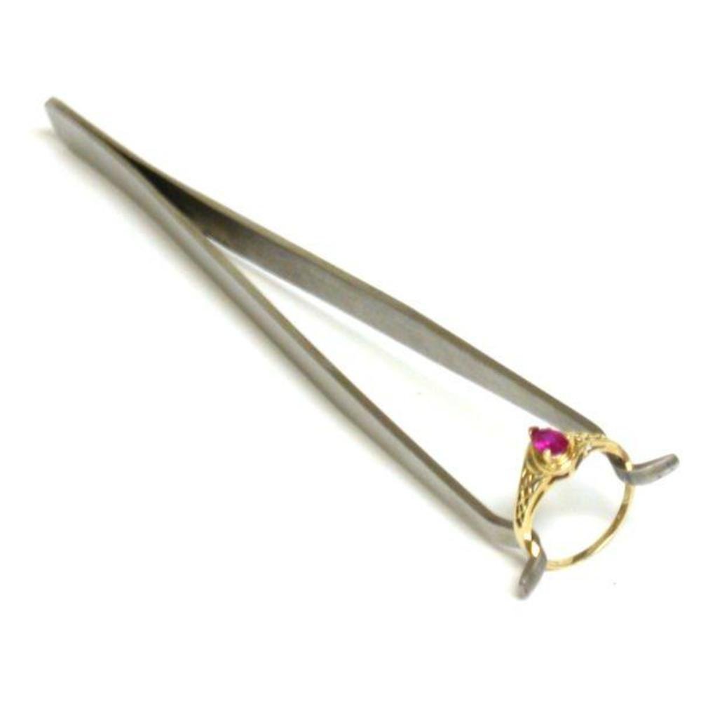 Professional Jewelry Soldering Tweezers - Wedding Ring Holding Tool for Jewelers & DIY Crafting | Perfect for Ring Repair, Soldering, and Precision Jewelry Work