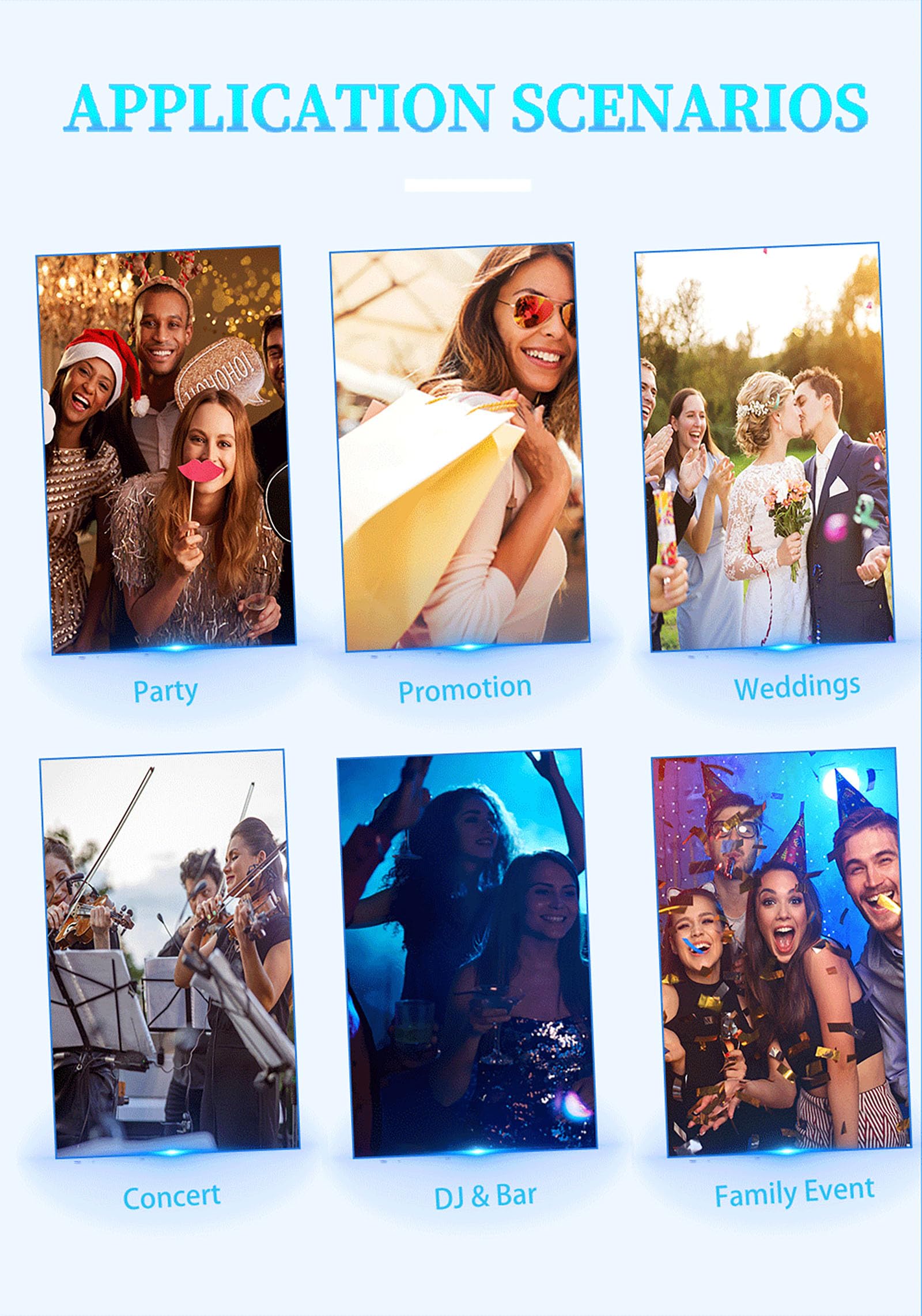 FXNFXLA 360 Magic Glass Photo Booth Machine - Automatic Spin Camera with Remote Control for Parties & Events - 80cm/31.5in Selfie Platform - Perfect for Weddings, Birthday Celebrations & Corporate Functions