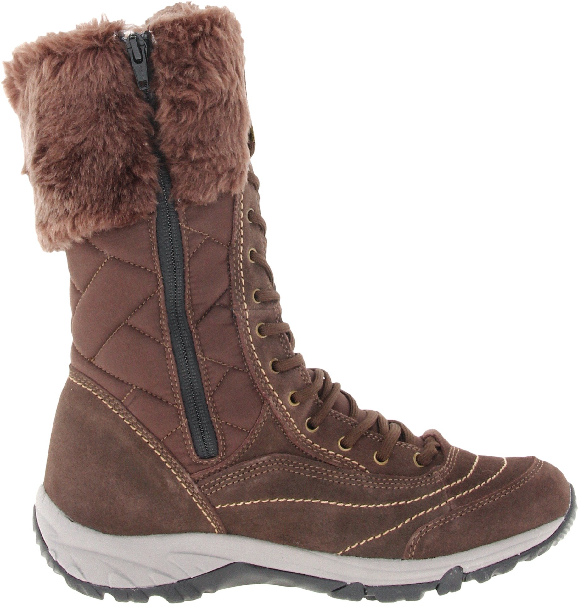 Hi-Tec Women's Harmony Quilt Mid 200 Waterproof Hiking Boots - Warm Winter Snow Boots for Outdoor Adventures & Casual Wear