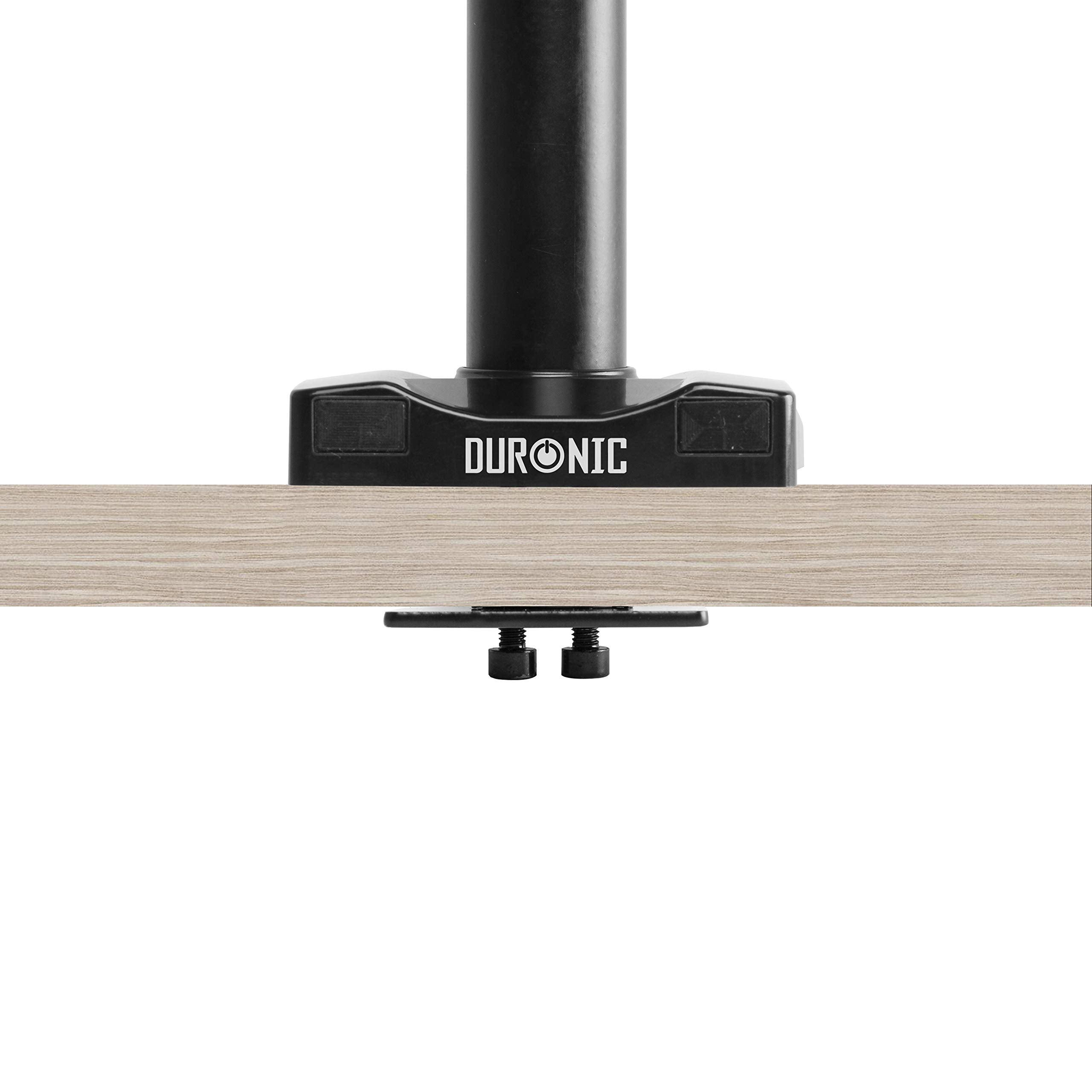 Duronic Grommet 3 | DM GR 03 | Heavy Duty Black Steel Monitor Arm Mount Adapter | Compatible with Duronic DMG51X2 & DMG52 Desk Mounts | Perfect for Cable Management & Ergonomic Workstation Setup