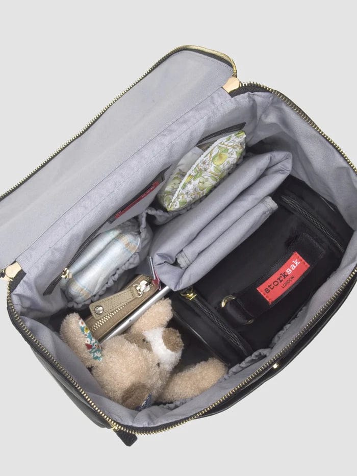 Storksak Alyssa Premium Diaper Bag for Moms - Stylish & Spacious Baby Changing Bag for On-the-Go Parents | Perfect for Travel, Daycare & Family Outings