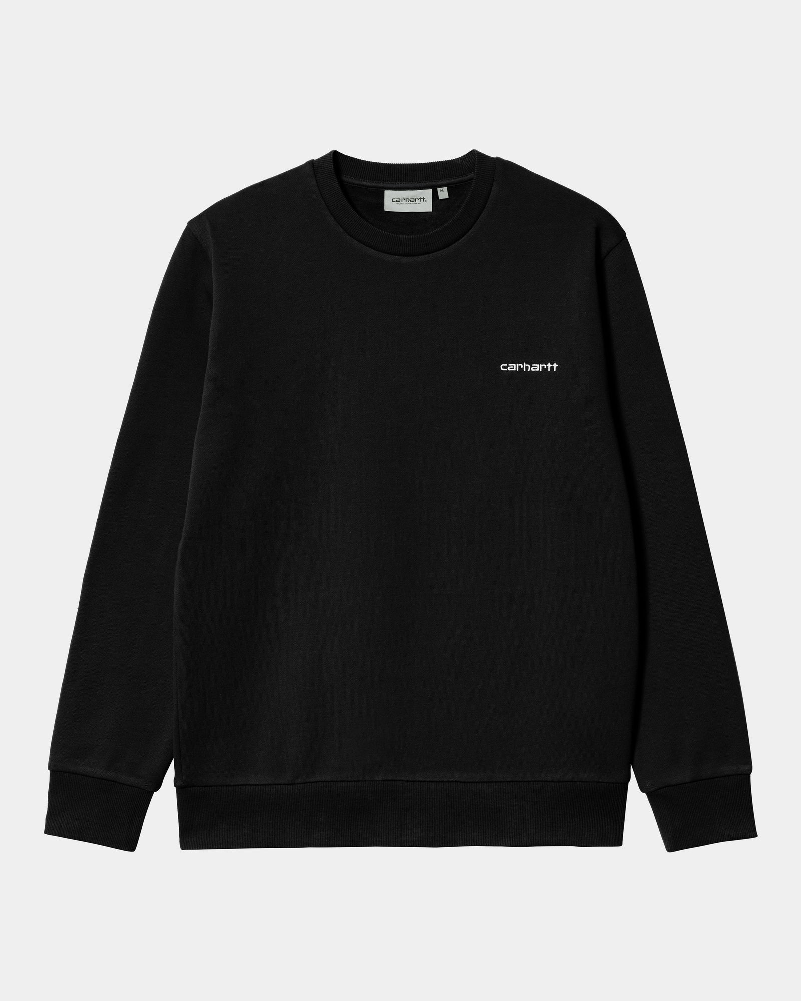 Script Embroidery Sweatshirt for Women & Men | Black & White Colors | Casual Streetwear & Loungewear