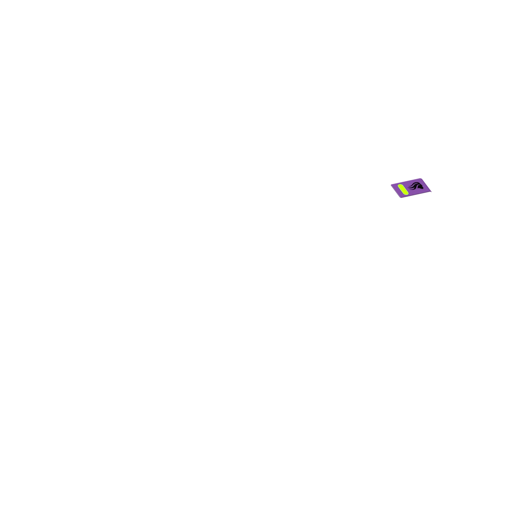 GMMK 3 Badge Limited Edition Synth Purple Horizontal Mechanical Keyboard - 60% Compact RGB Gaming Keyboard for PC/Mac - Perfect for Esports, Typing & Office Work