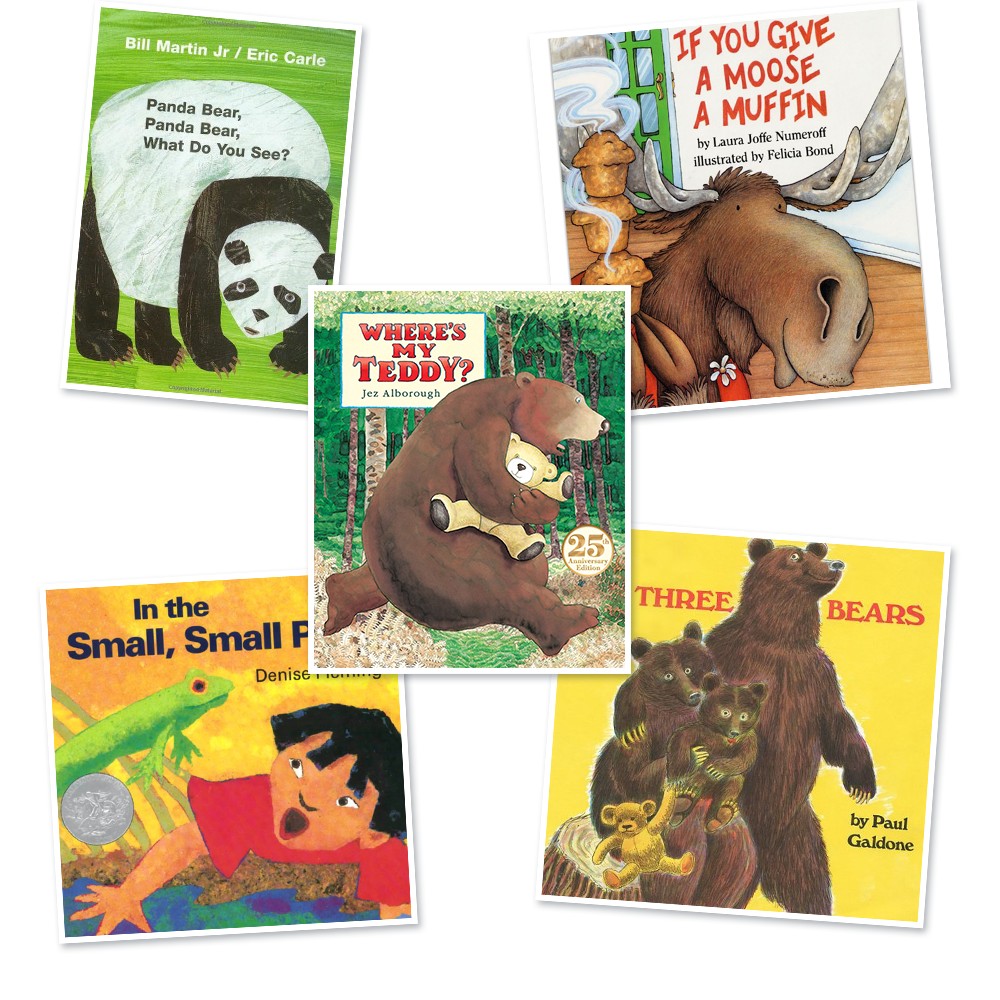 Big Books of Classroom Favorites Set 4 - 5 Large Storybooks for Teachers | Perfect for Preschool Read-Alouds & Kindergarten Circle Time