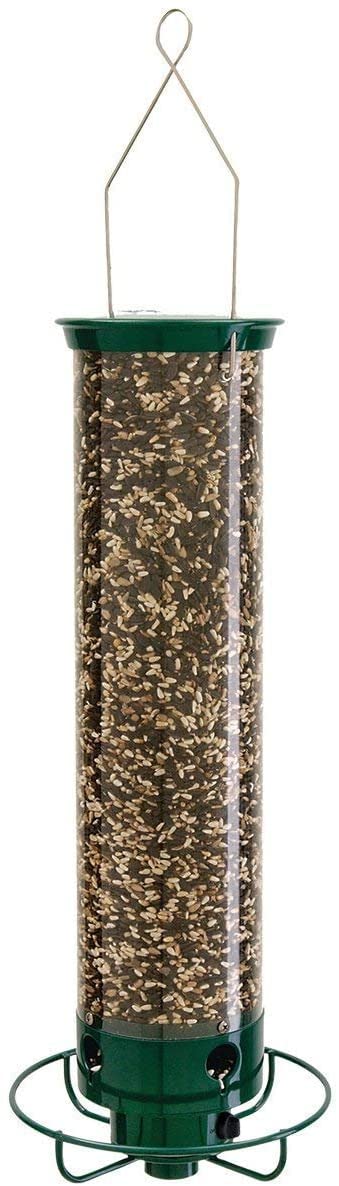 The Yankee Flipper Squirrel-Proof Bird Feeder - Premium Outdoor Hanging Bird Feeder for Cardinals, Finches & Songbirds - Perfect for Backyard, Garden & Patio Bird Watching