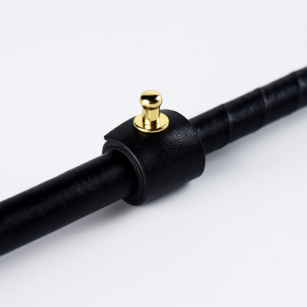 Premium Italian Leather Riding Crop - BDSM Whip for Couples, Bondage Gear & Kinky Sex Accessories | Enhance Intimacy & Spice Up Your Bedroom Play | Perfect for BDSM Lovers & Adult Playtime