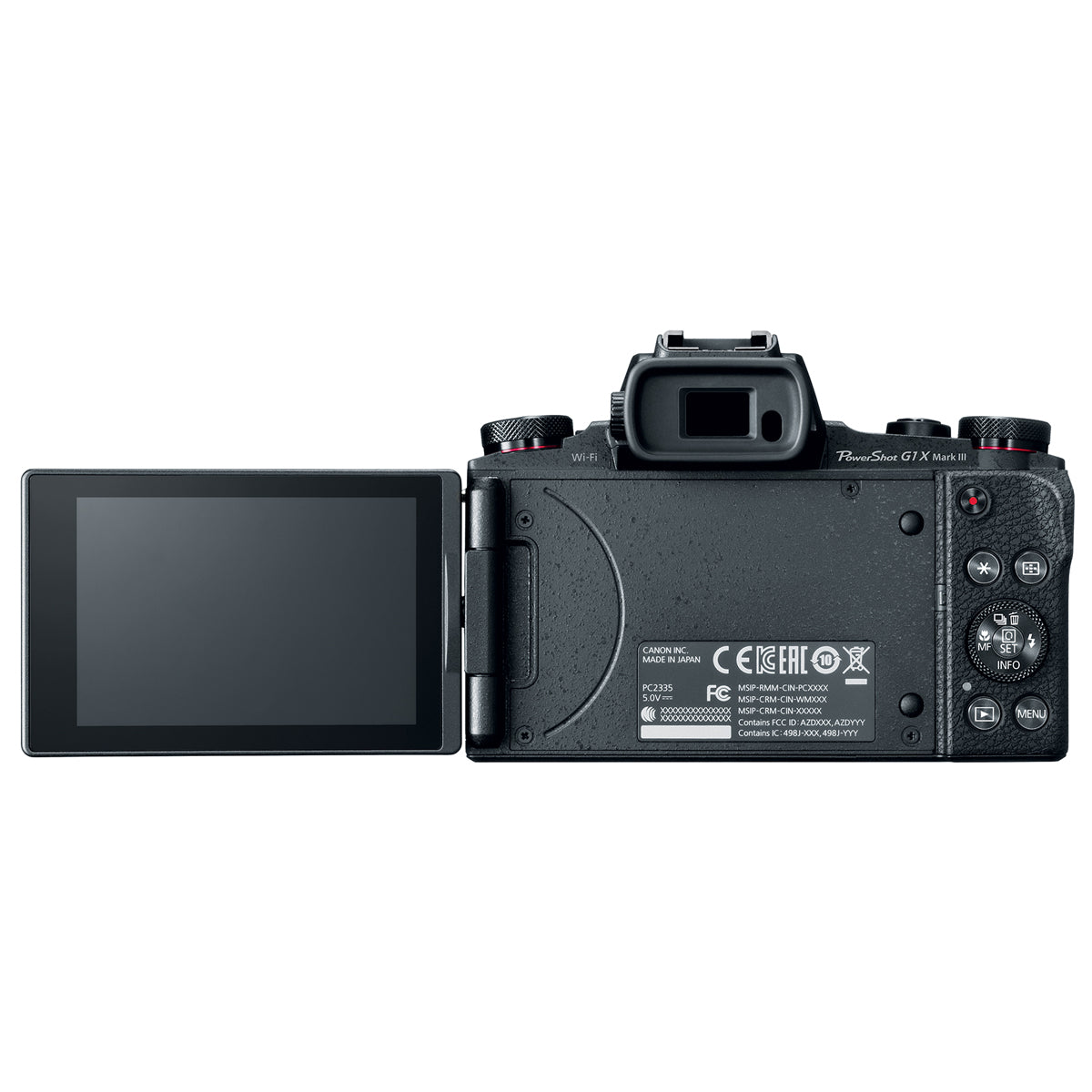 Canon Powershot G1X Mark III Digital Camera 20.1MP 4K Video Compact Camera with 24-72mm Lens - Perfect for Travel, Vlogging & Street Photography