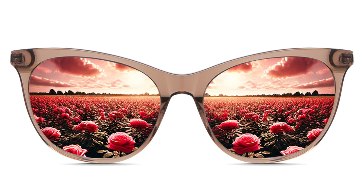Gaia Women's Prescription Sunglasses - UV Protection, Polarized Lenses, Stylish Frames for Driving, Outdoor Activities & Fashion