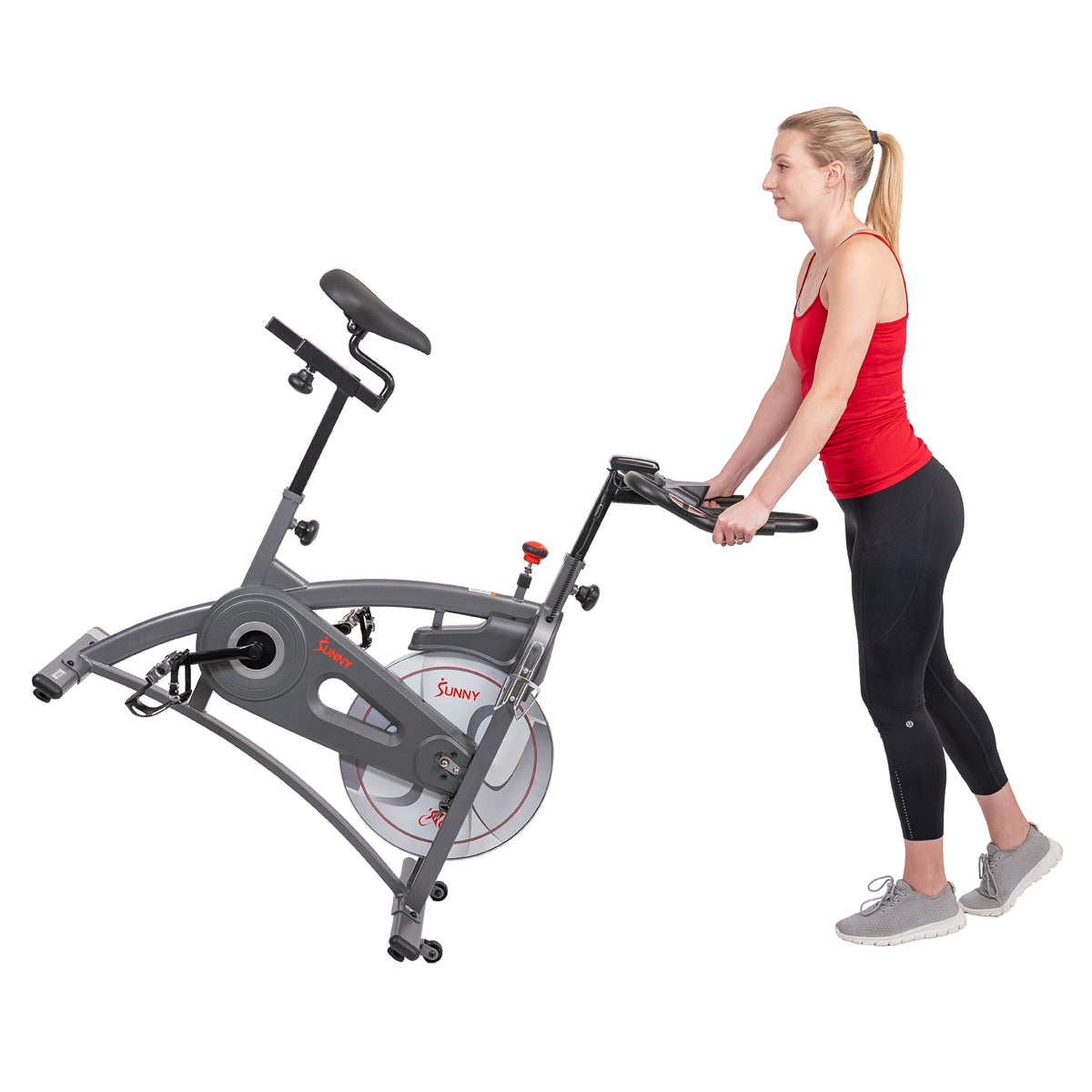 Premium Endurance Belt Drive Magnetic Indoor Exercise Bike - Quiet & Smooth Home Workout for Cardio, Weight Loss & Fitness Training