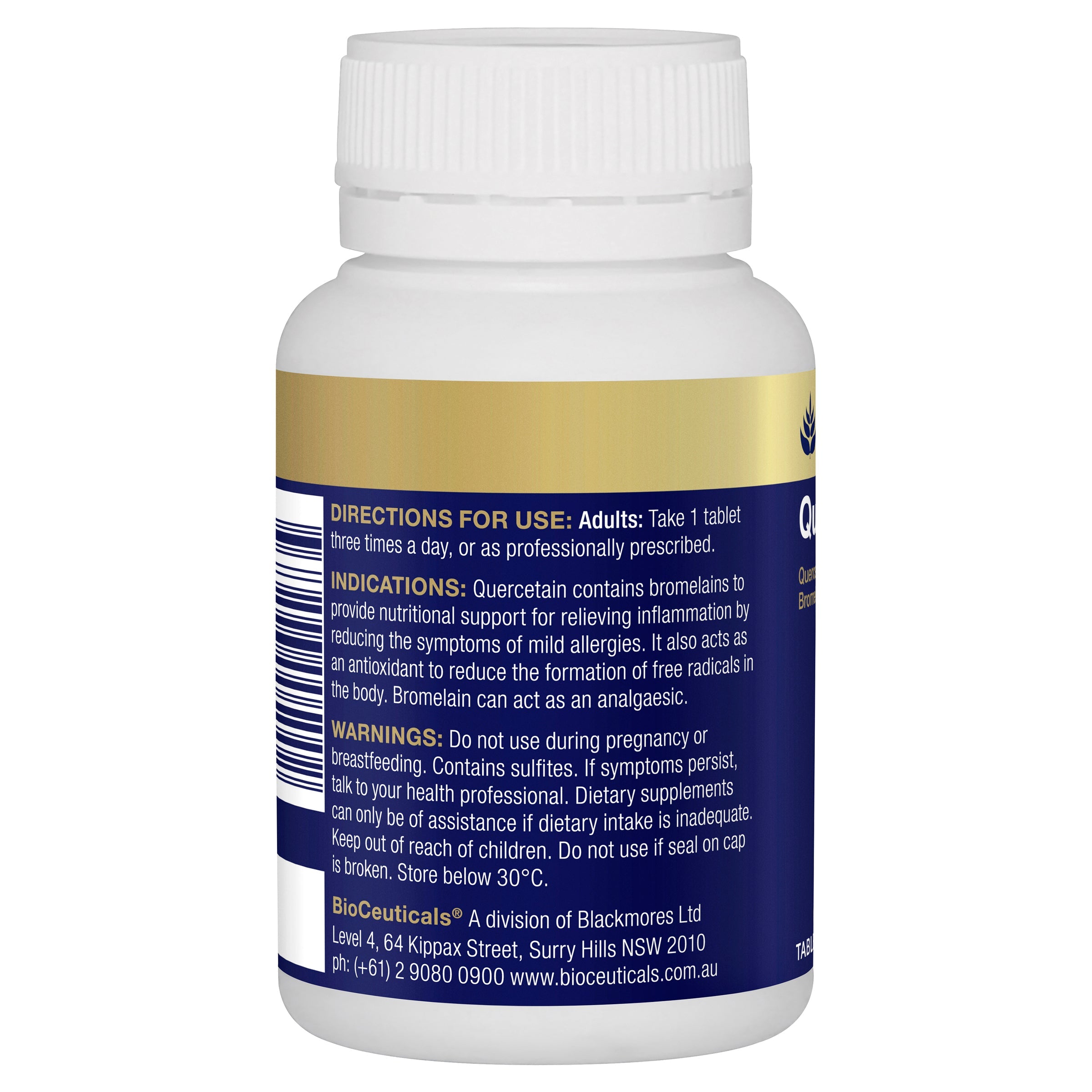 BioCeuticals Quercetin Supplement - Premium Antioxidant Support for Immune & Heart Health - Natural Allergy Relief & Inflammation Support - Ideal for Daily Wellness & Seasonal Defense
