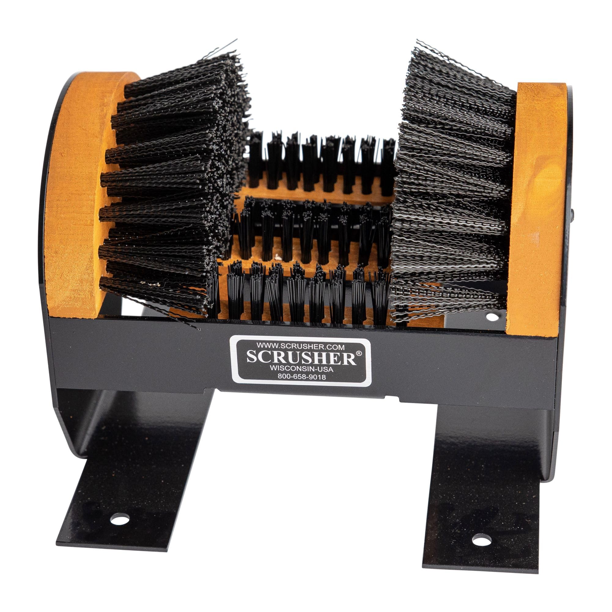 Premium Heavy-Duty Boot Brush & Shoe Cleaner - Weatherproof Outdoor Boot Scraper for Mud, Snow & Slush Removal - Durable USA-Made Footwear Care Tool - Perfect for Hiking, Hunting & Winter Outdoor Activities
