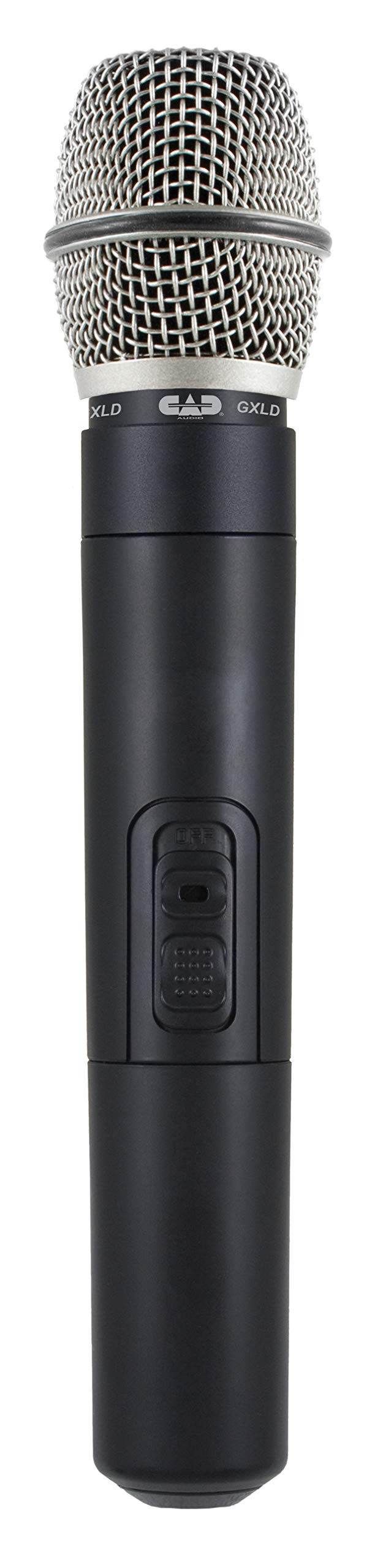 CAD Audio GXLD2HBAH Digital Wireless Microphone System - Handheld & Bodypack Combo (AH Frequency Band) for Live Performances, Public Speaking & Studio Recording