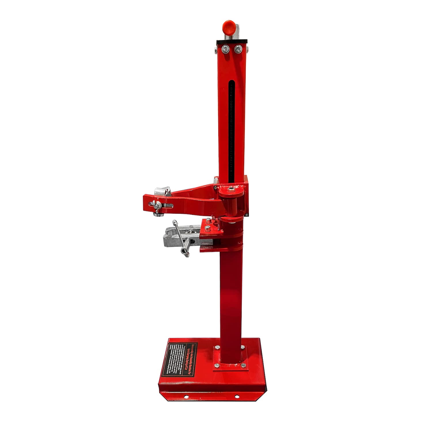 HTTMT Heavy Duty Hydraulic Spring Compressor for Cars - Red Manual Coil Spring Compressor Tool with 16.92