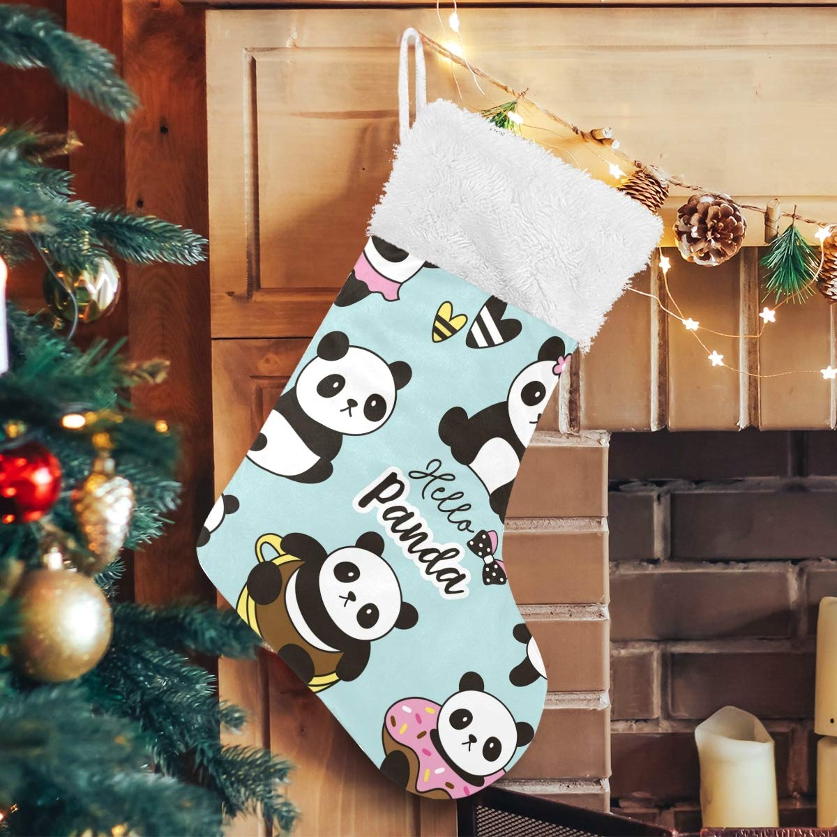 Funny Panda Christmas Stockings - 17