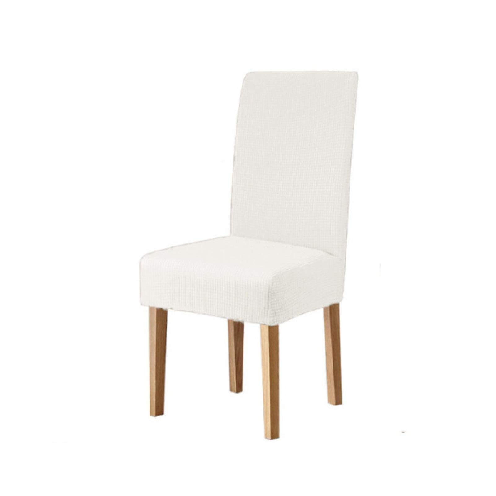 YURASIKU 1PC Knitted Stretchable Dining Chair Slipcover - Washable Parsons Chair Cover Protector for Home, Hotel, Wedding & Party Events | Perfect for Dining Room, Restaurant & Ceremony Decor