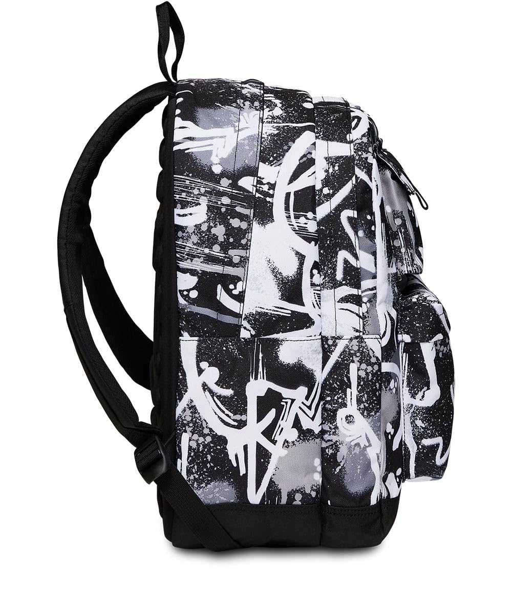 Seven XXL School Backpack - Double Compartment with Wireless Earphones & Laptop Pocket for Students