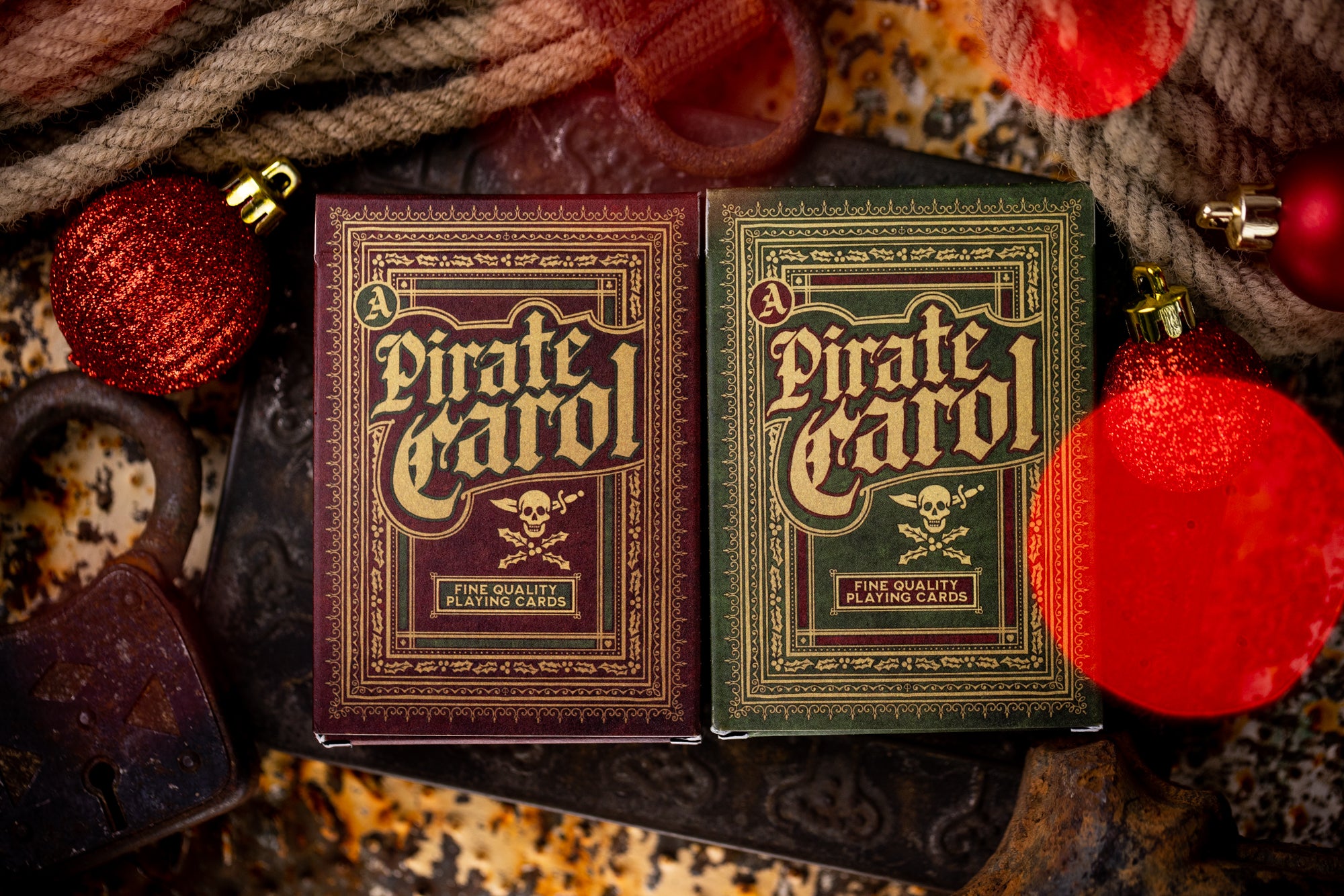 Premium Pirate Carol Luxury Playing Cards - Elegant Deck for Poker, Magic Tricks & Collectors - Perfect for Game Nights, Gifts & Themed Parties