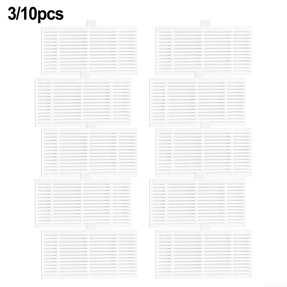 10PCS Vacuum Cleaner Filter Replacement Parts Compatible with MAMNV BR150 BR151 & ZCWA 2-in-1 Robot Vacuum - HEPA Filter for Pet Hair, Dust - Ideal for Home Cleaning, Office Maintenance
