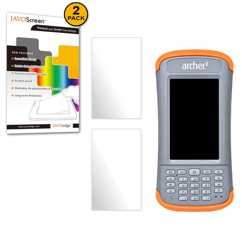 Juniper Systems Archer 2 (24092) Anti-Glare Screen Protector (2 Pack) - Scratch-Resistant Protective Film for Outdoor Rugged Handheld Devices - Perfect for Field Work, Construction & Industrial Use