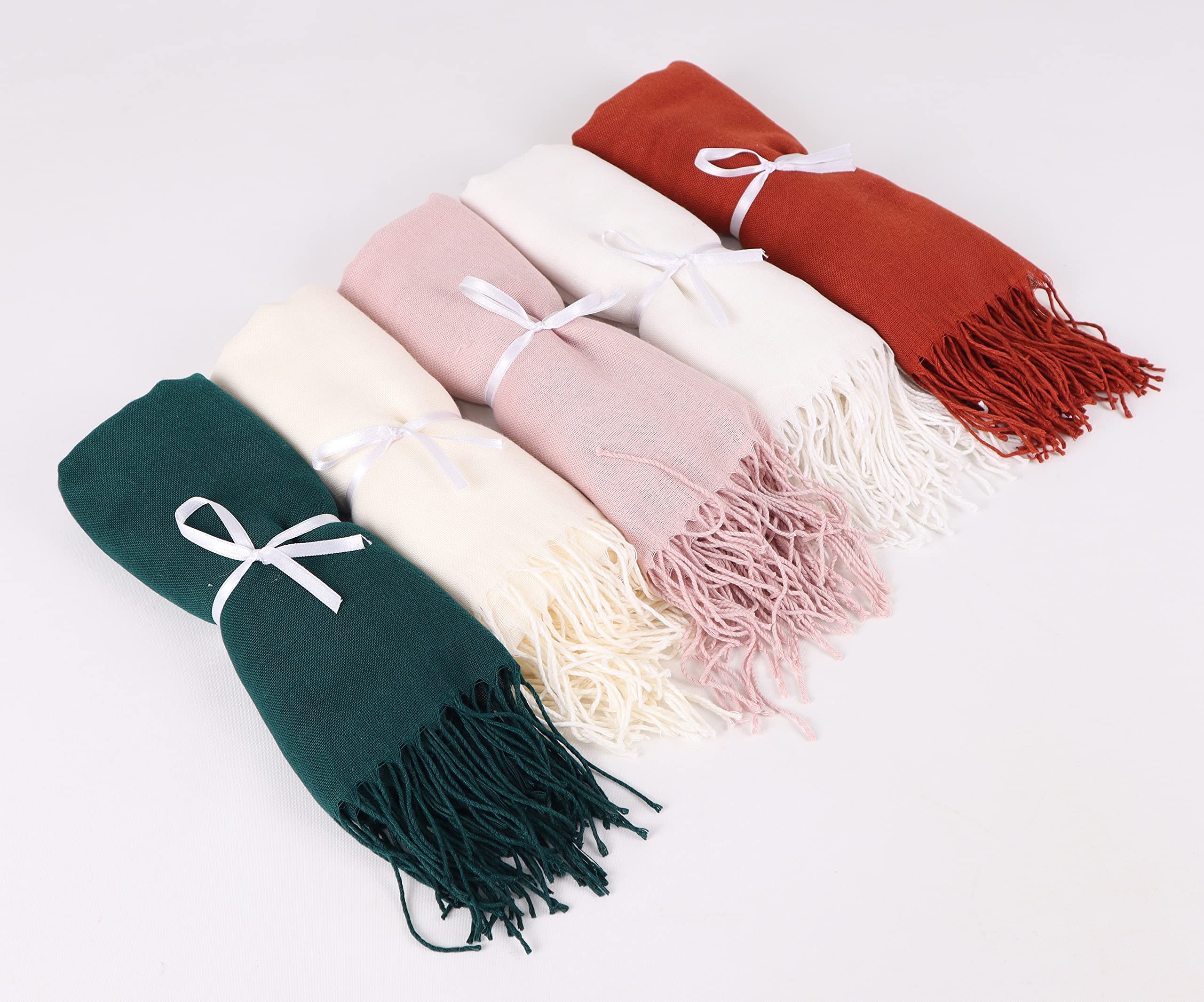 Personalized Wedding Pashmina Shawls & Wraps - Elegant Evening Dress Accessories for Brides, Bridesmaids & Guests | Perfect for Weddings, Bridal Showers, Engagements, Quinceañeras & Sweet 16 Parties | Luxurious Gift for Women & Girls