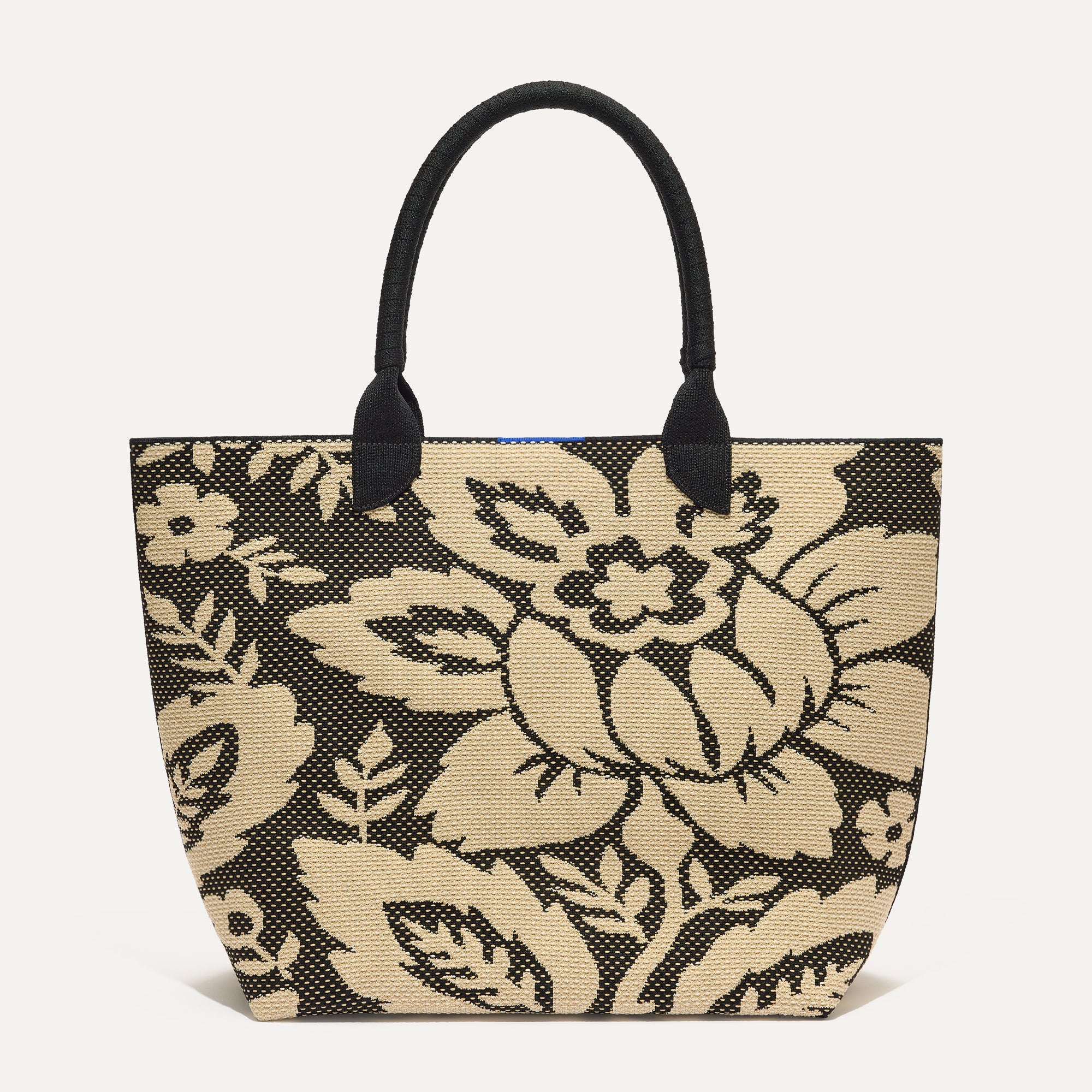 Lightweight Jardin Black Tote Bag - Stylish & Durable for Work, Travel & Shopping