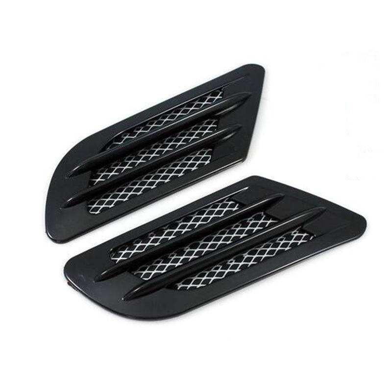 Universal Car Side Vent Air Flow Cover - Fender Intake Sticker & Hood Scoop Vent Bonnet Cover | Auto Exterior Styling Accessory for Enhanced Aerodynamics & Sporty Look
