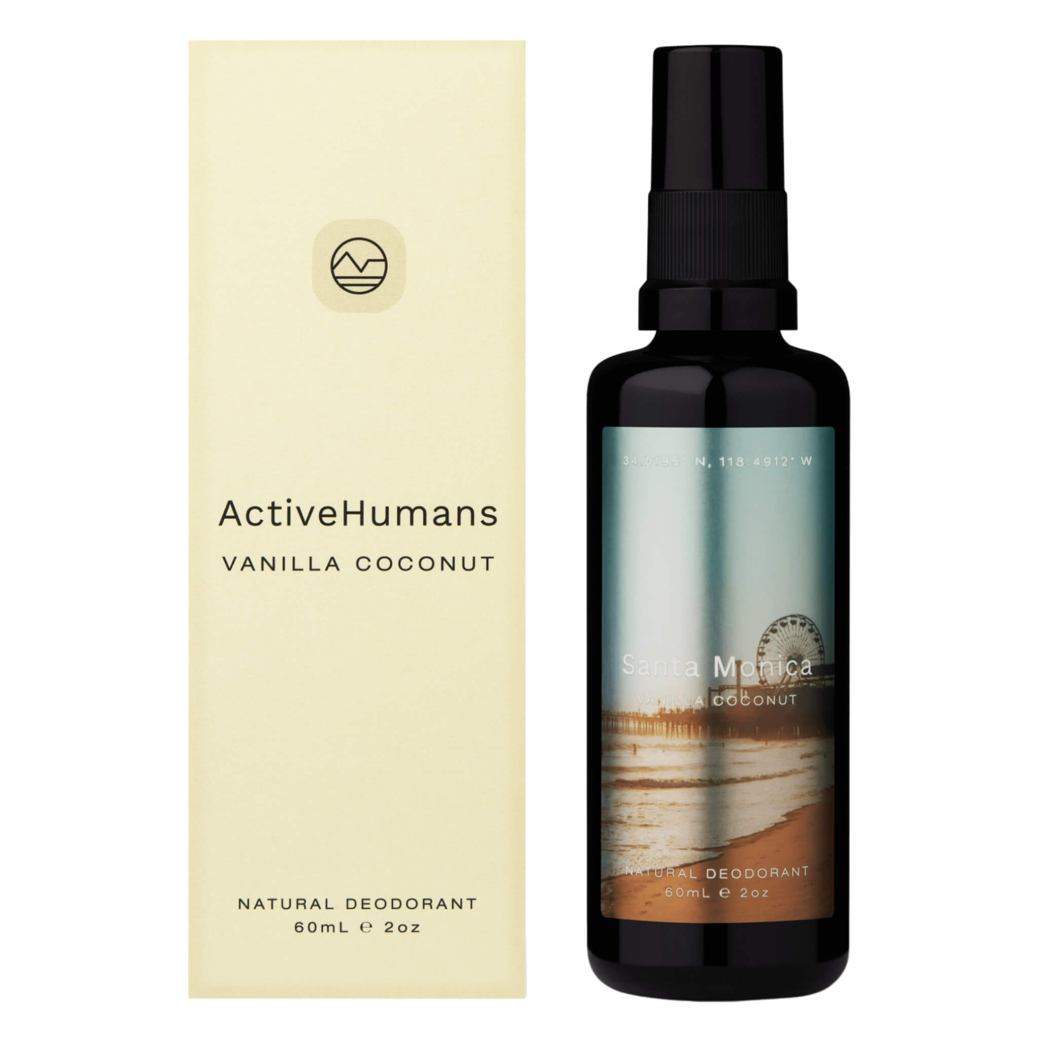 Best Natural Deodorant for Women & Men - Vanilla Coconut Scent | Aluminum-Free, Organic & Vegan | All-Day Odor Protection for Workouts & Daily Use