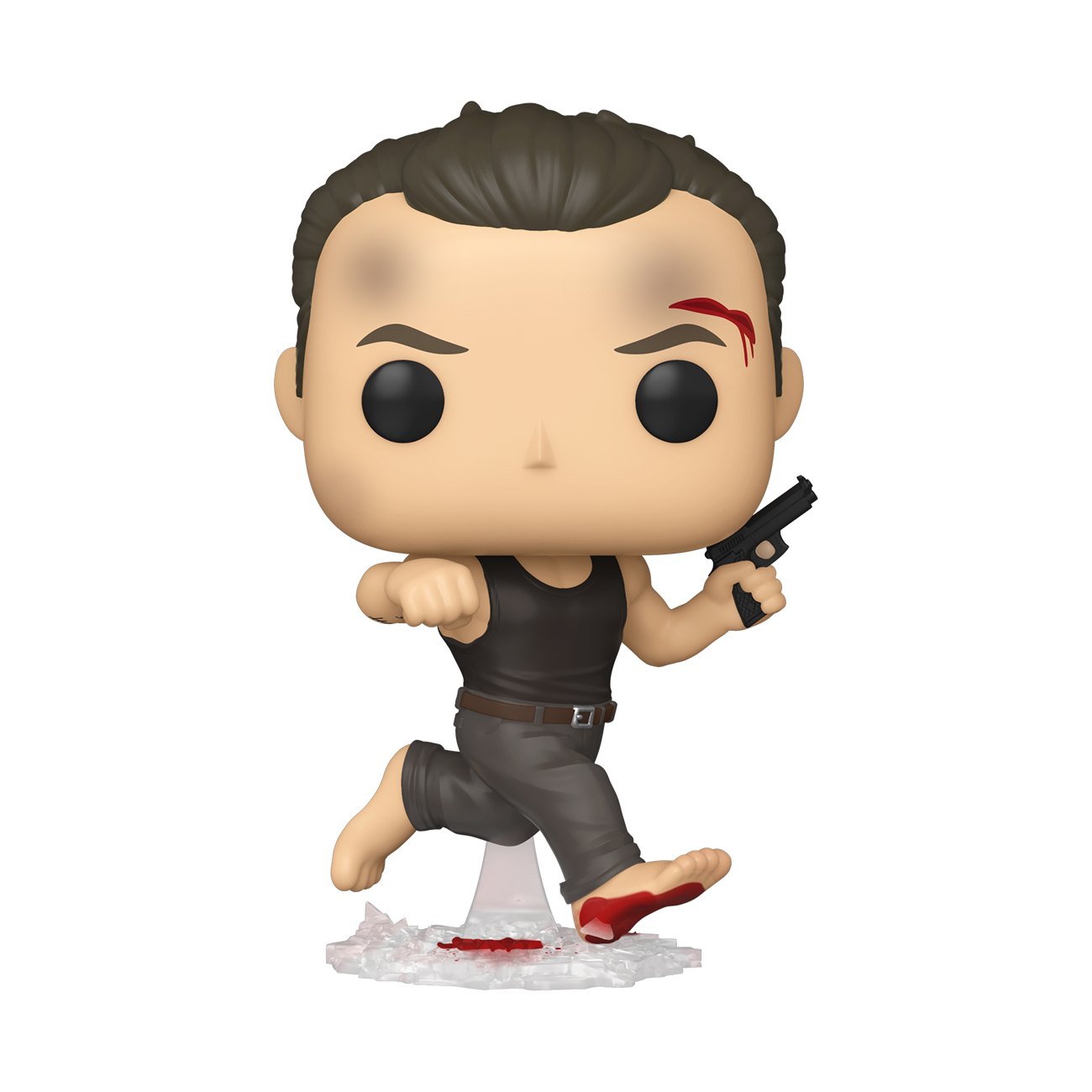 Die Hard John McClane Battle Damaged Action Figure - Walmart Exclusive #1007 - Perfect for Movie Collectors and Home Display