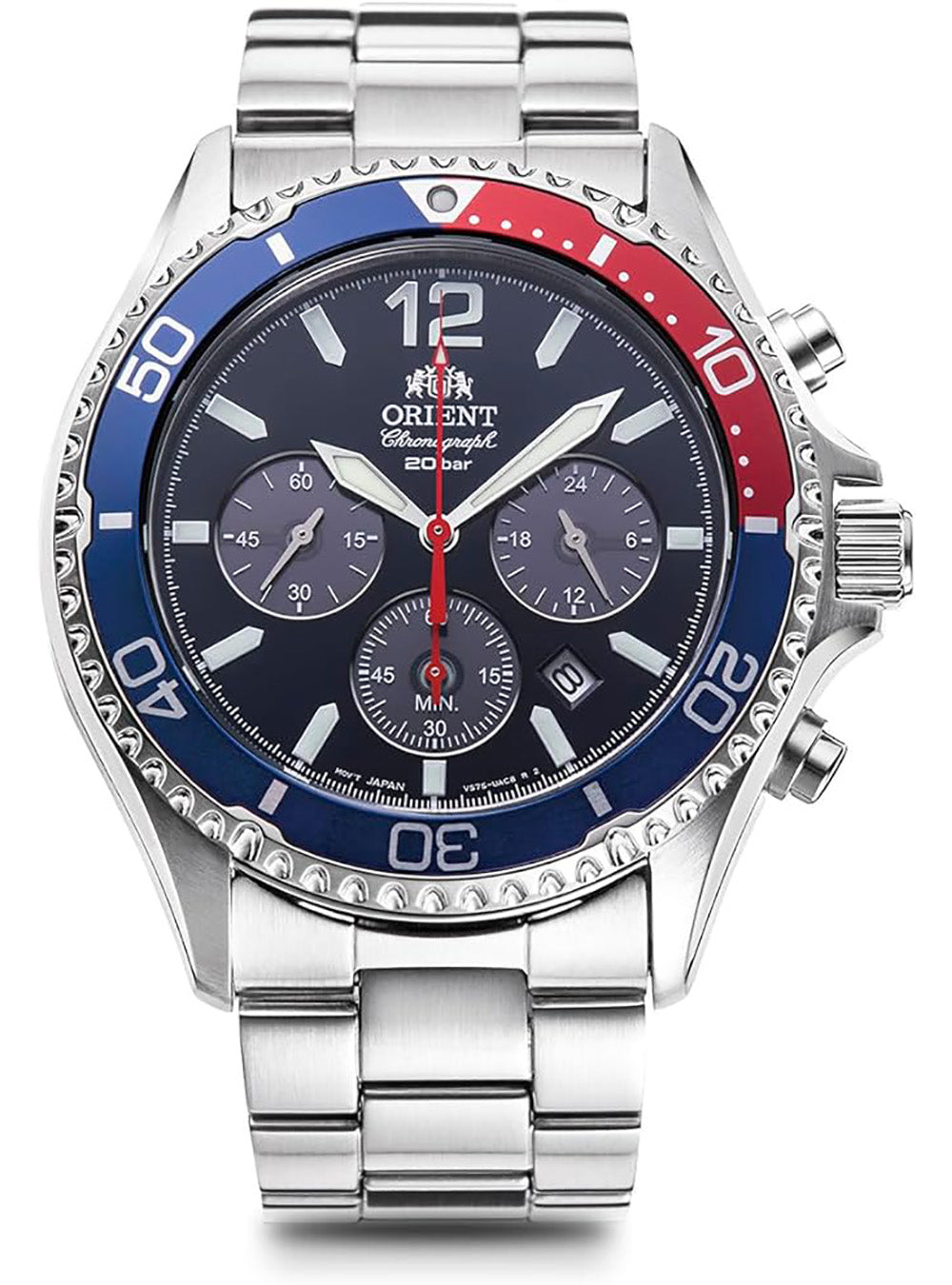 ORIENT MAKO Sports Watch RN TX0201L - Japanese Made JDM Automatic Diver Watch for Men - Perfect for Swimming, Diving & Outdoor Adventures