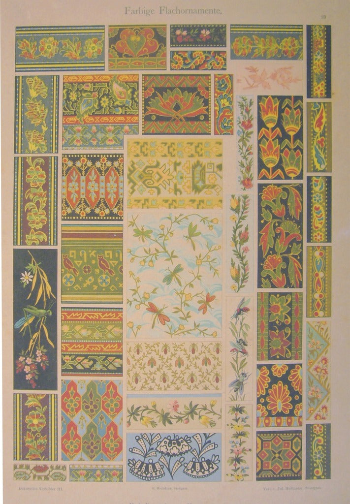 1900 Original German Art Nouveau Poster - Vintage Wall Art Decor, Antique Home Decor Print #8 | Perfect for Living Room, Bedroom & Office Decoration