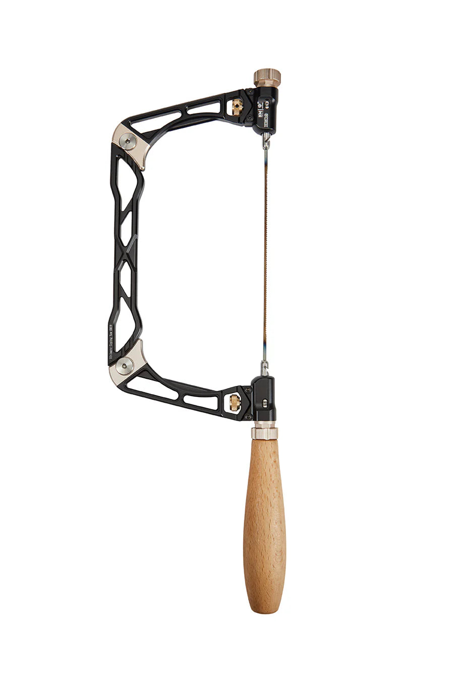 KM 19 Coping Saw & Fret Saw - Professional Woodworking Hand Tool by Hongdui Tools | Perfect for Scroll Sawing, Wood Carving, and Fine Detail Work | Katz Moses Approved