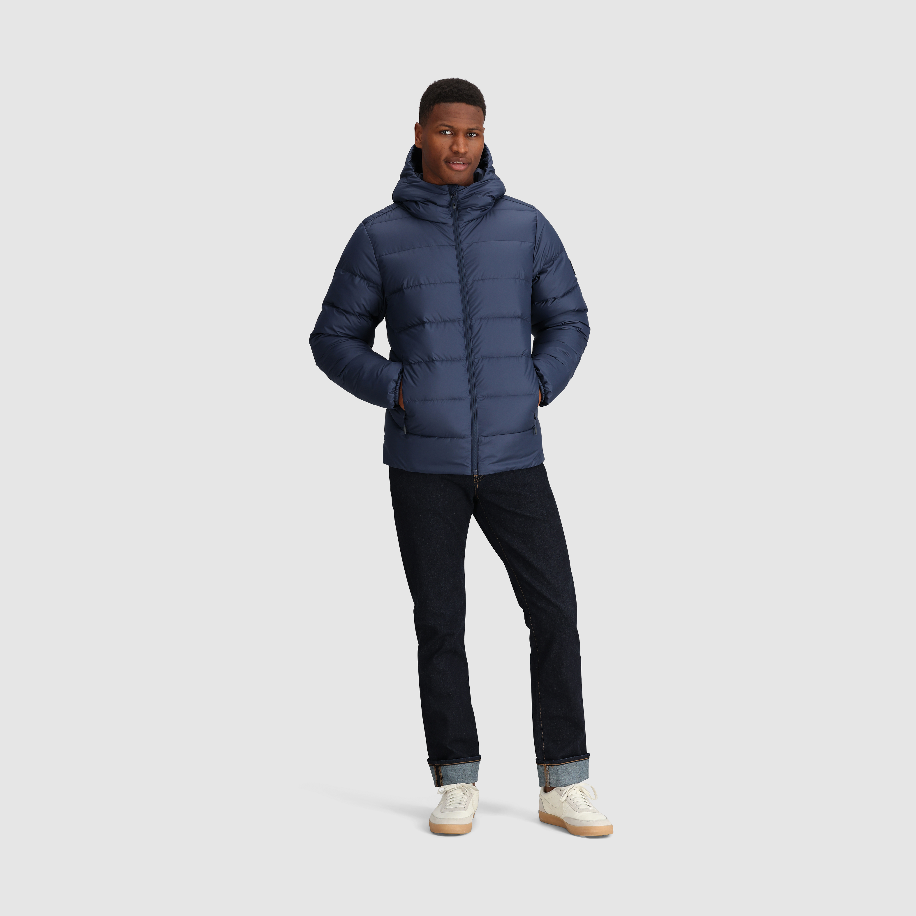 Men's Coldfront Down Hoodie - Lightweight Winter Jacket for Outdoor Activities, Hiking & Camping - Water-Resistant & Warm Insulated Coat
