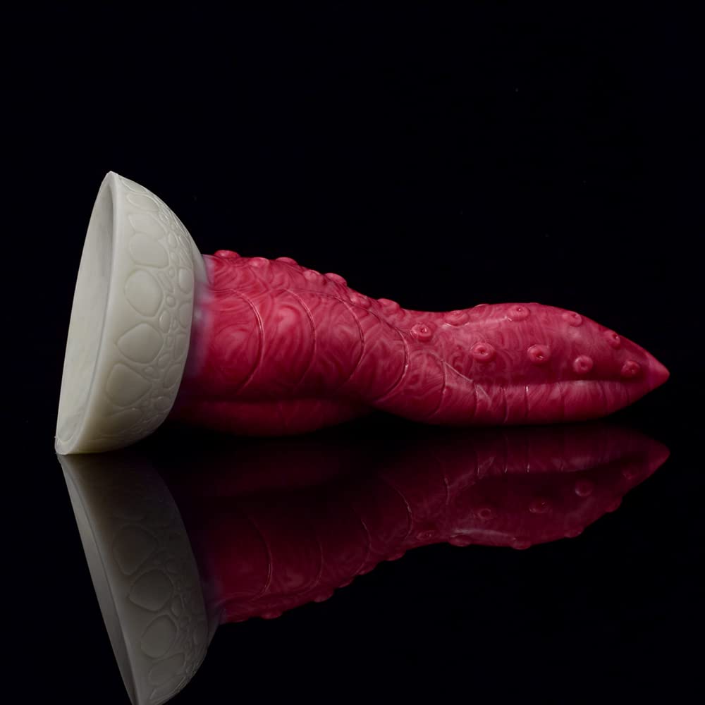 BeHorny Liquid Silicone Octopus Tentacle Dildo with Suction Cup - Realistic Adult Sex Toy for Women & Men - Perfect for Solo Play, Couples Fun and BDSM Fantasy
