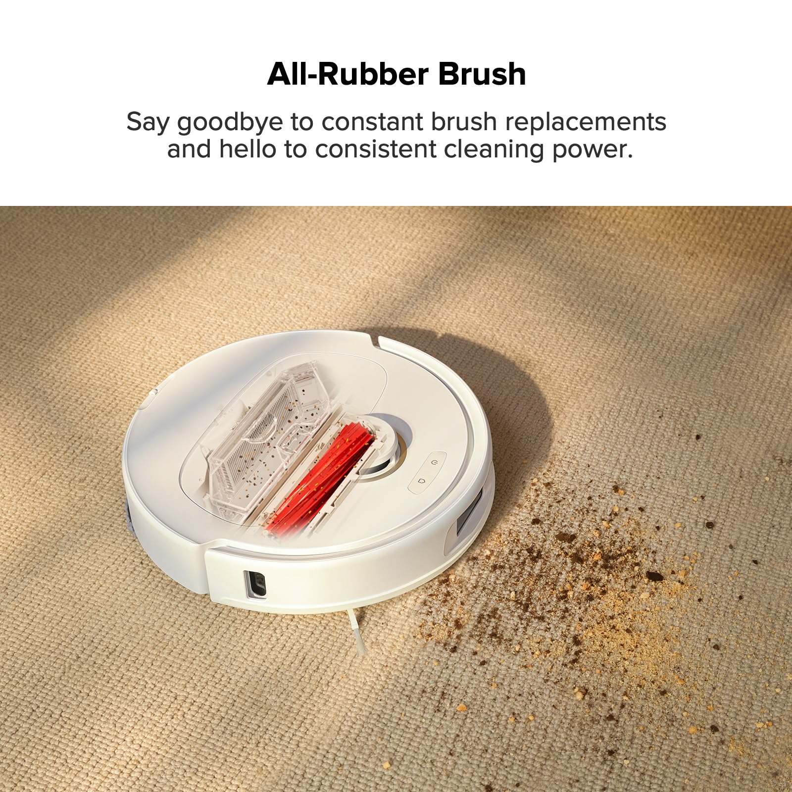 Roborock Qrevo Pro Robot Vacuum and Mop Combo with 6 Disposable Dust Bags - Smart Cleaning for Hardwood Floors, Carpets & Pet Hair - Ideal for Homes with Pets & High-Traffic Areas
