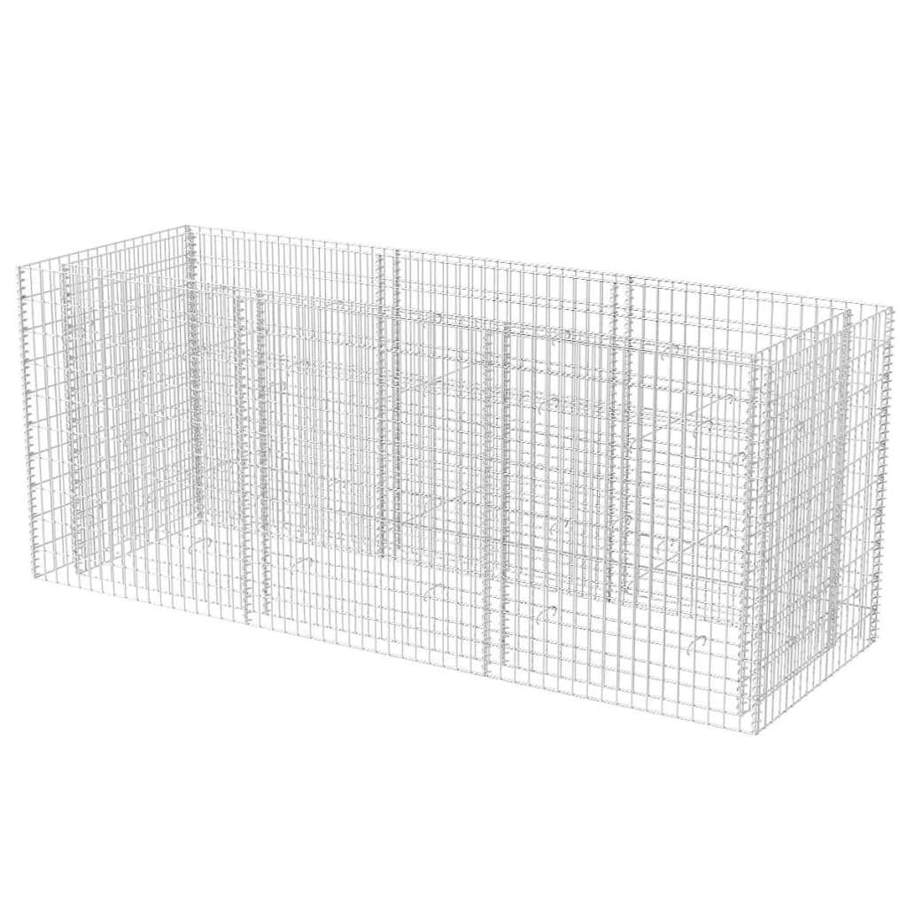 Steel Gabion Raised Garden Bed Kit 106.3