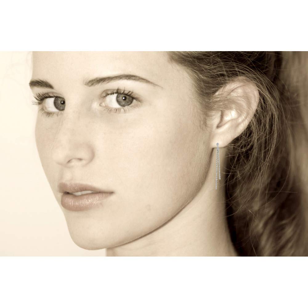 Simple Sterling Silver Ball Earrings - Elegant Wire Hoop Earrings for Women | Perfect for Everyday Wear, Parties & Gifts