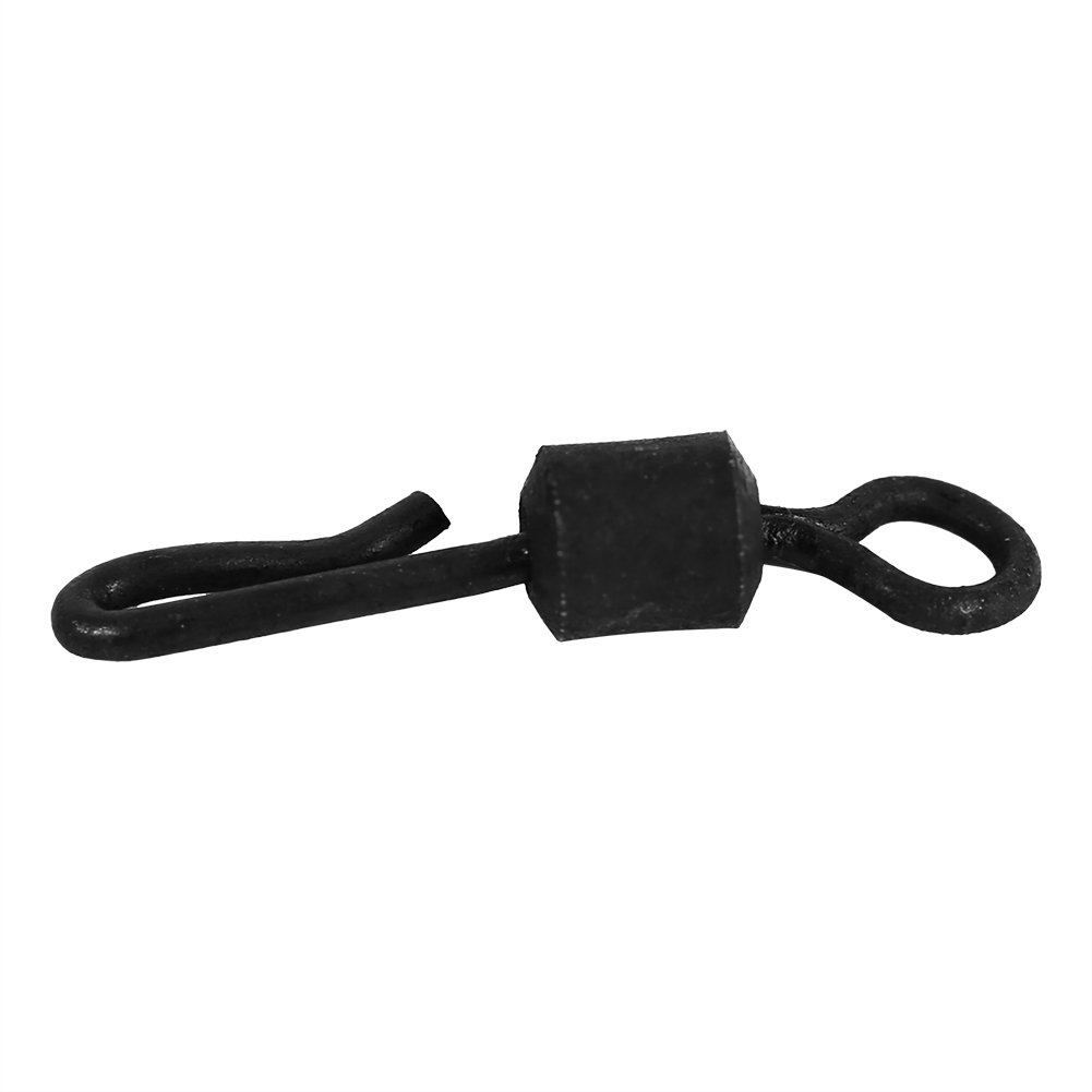 VGEBY 25pcs Barrel Fishing Swivels - Size 3 Rolling Ball Bearing Swivel for Saltwater & Freshwater Fishing - Durable Fishing Tackle for Bass, Trout & Walleye (Great for Boat, Pier & Shore Fishing)