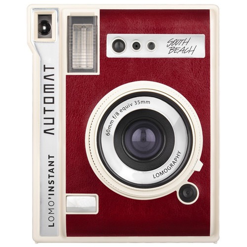 Lomography LomoInstant Automat Instant Film Camera - Vintage Style, Auto Exposure, Built-in Flash - Perfect for Travel, Parties & Creative Photography (South Beach Edition)