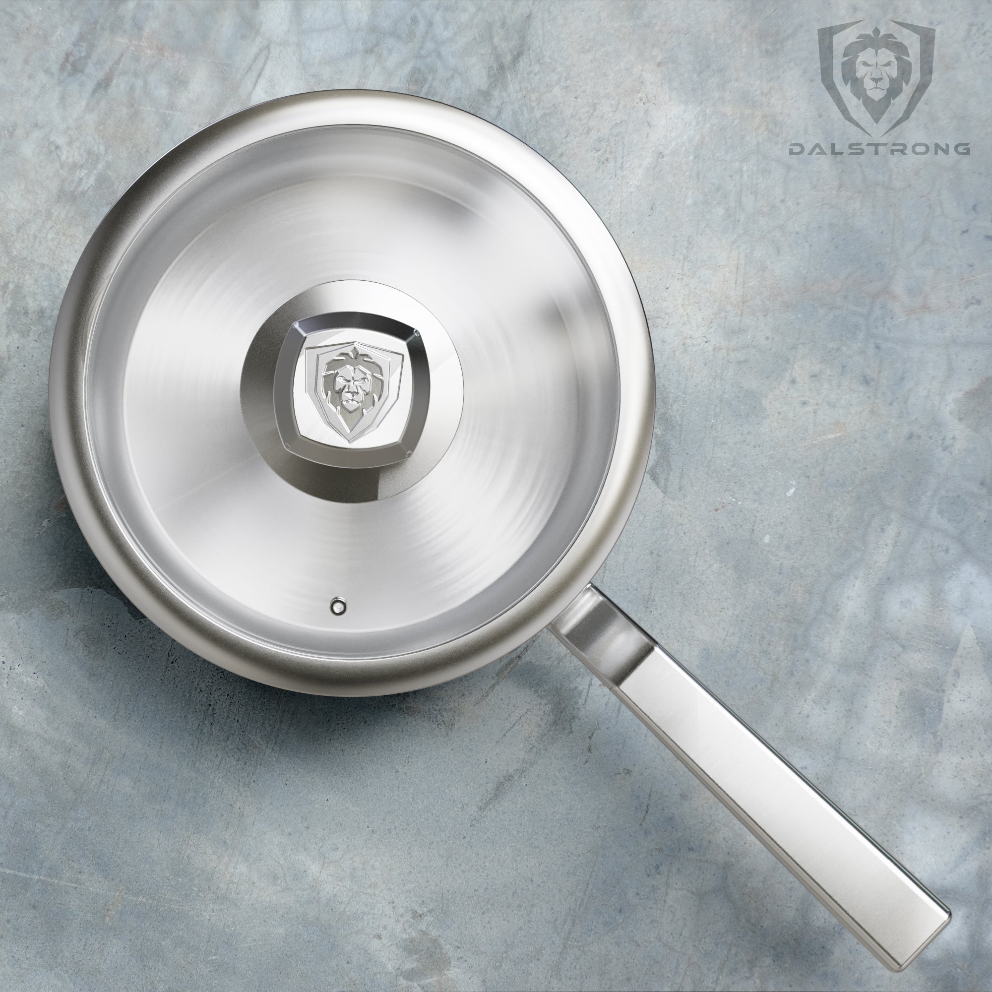 Dalstrong Oberon Series 3 Quart Stock Pot - Premium Stainless Steel Cooking Pot for Soups, Stews & Pasta - Perfect for Home Chefs & Professional Kitchens