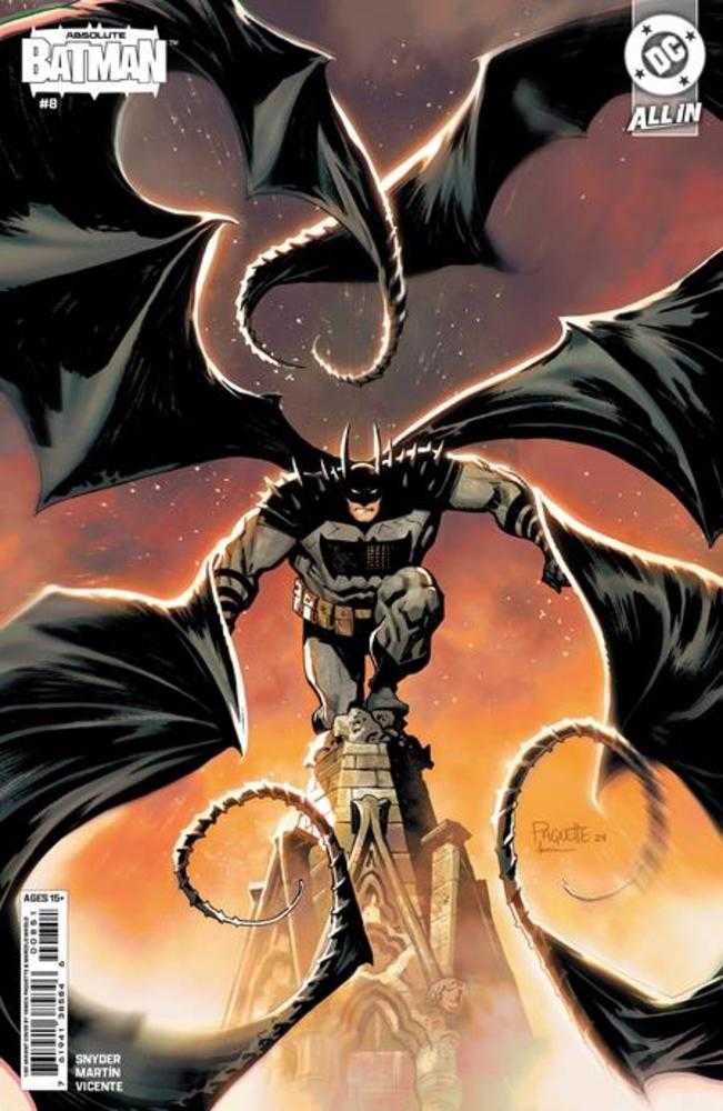 Absolute Batman #8 Cover E 1 in 50 Variant by Yanick Paquette - Premium Card Stock Comic Book for Collectors & DC Fans - Perfect for Display, Gifts & Comic Book Collections