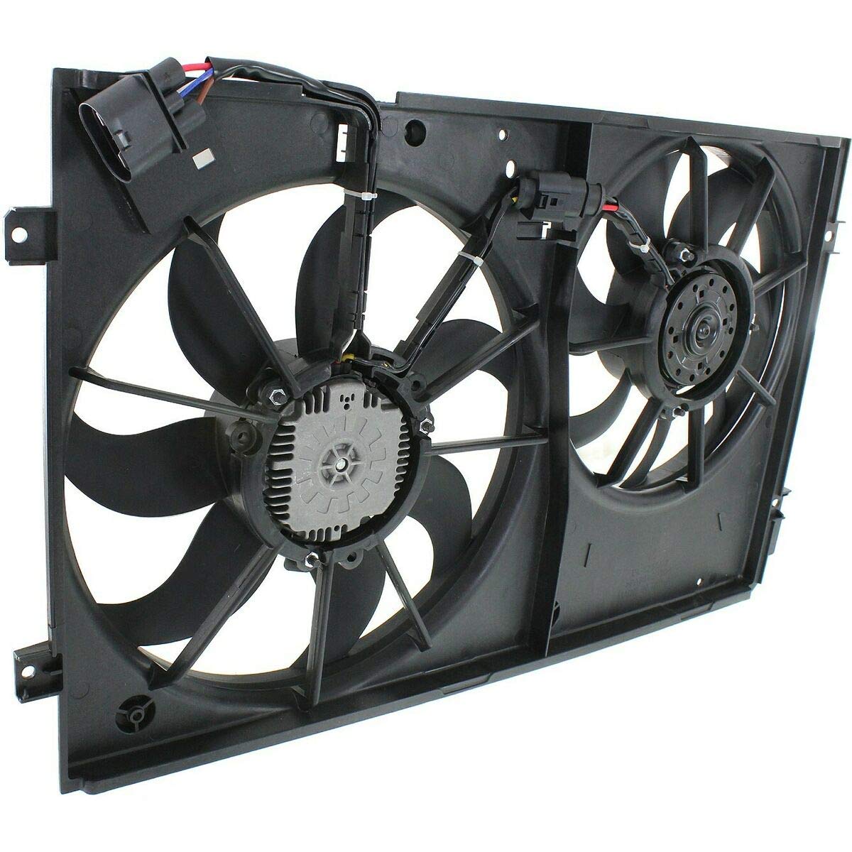 05-12 Volkswagen Jetta & 12-14 Passat 2.5L Replacement Radiator Cooling Fan - OEM Fit Without Louver Type - Perfect for Engine Overheating Prevention & DIY Auto Repair