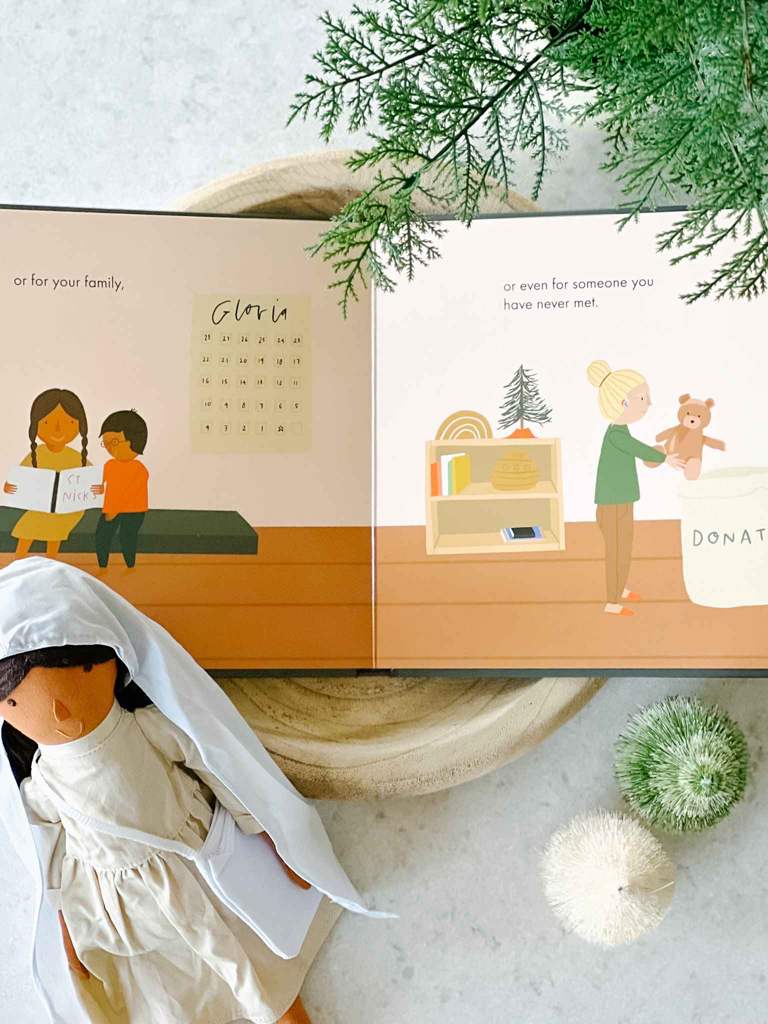 Mary on the Mantel Full Christmas Nativity Set - Perfect for Holiday Home Decor, Mantel Display & Gift Giving
