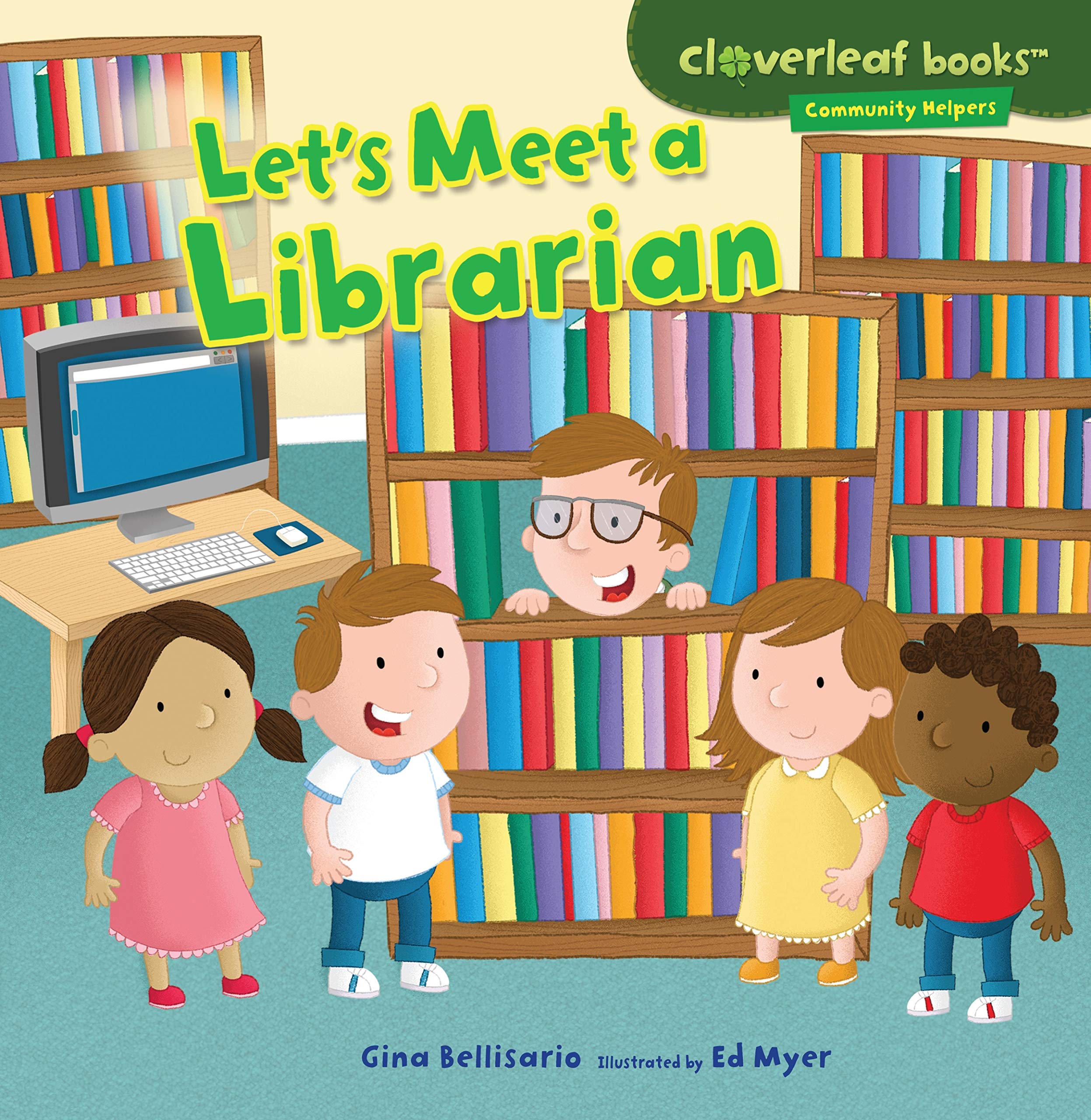 Let's Meet a Librarian - Children's Educational Book About Community Helpers | Cloverleaf Books™ | Perfect for Classroom Learning & Storytime